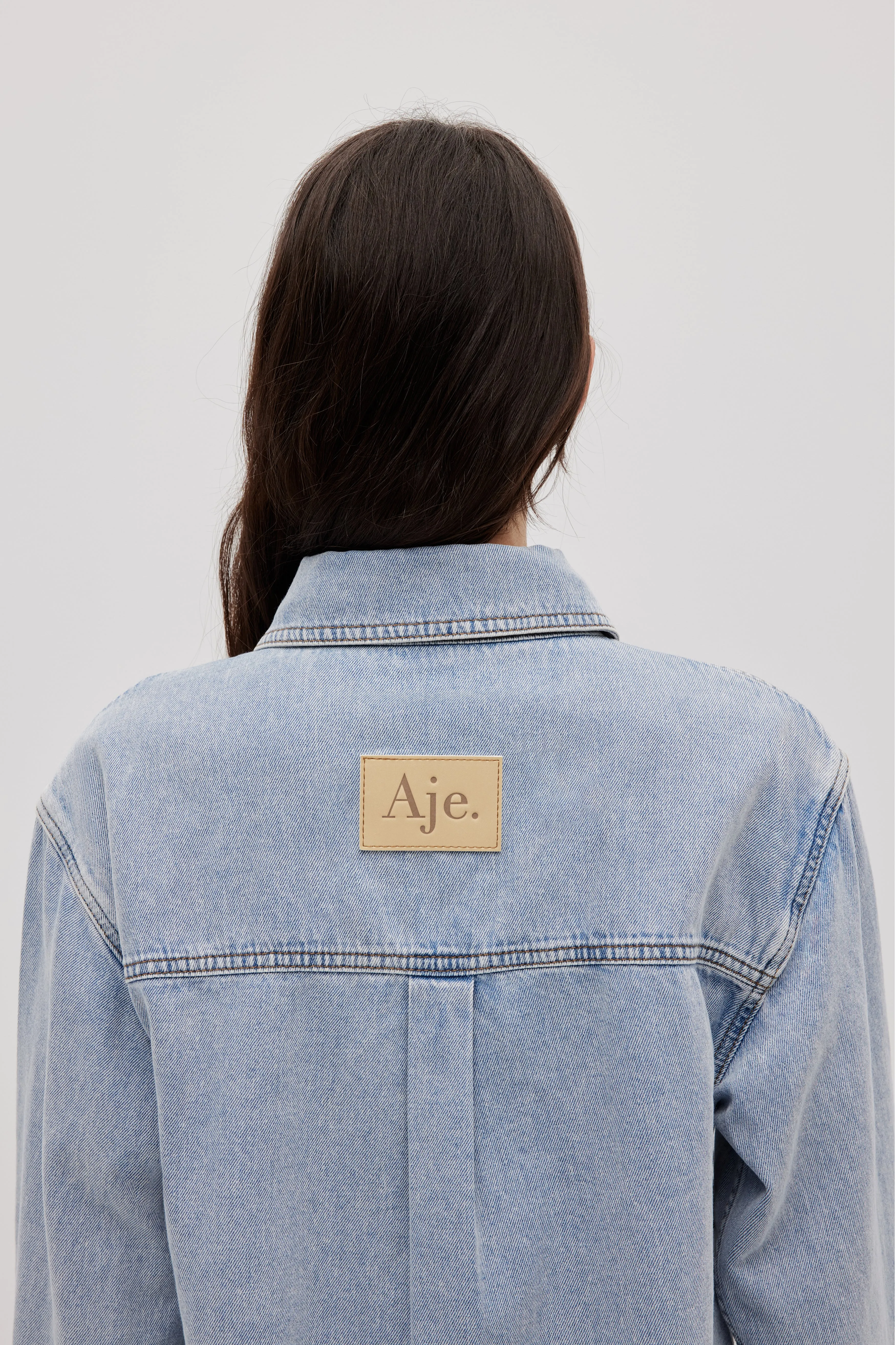 Corrie Denim Long Sleeve Shirt sold by Aje product image thumbnail 4