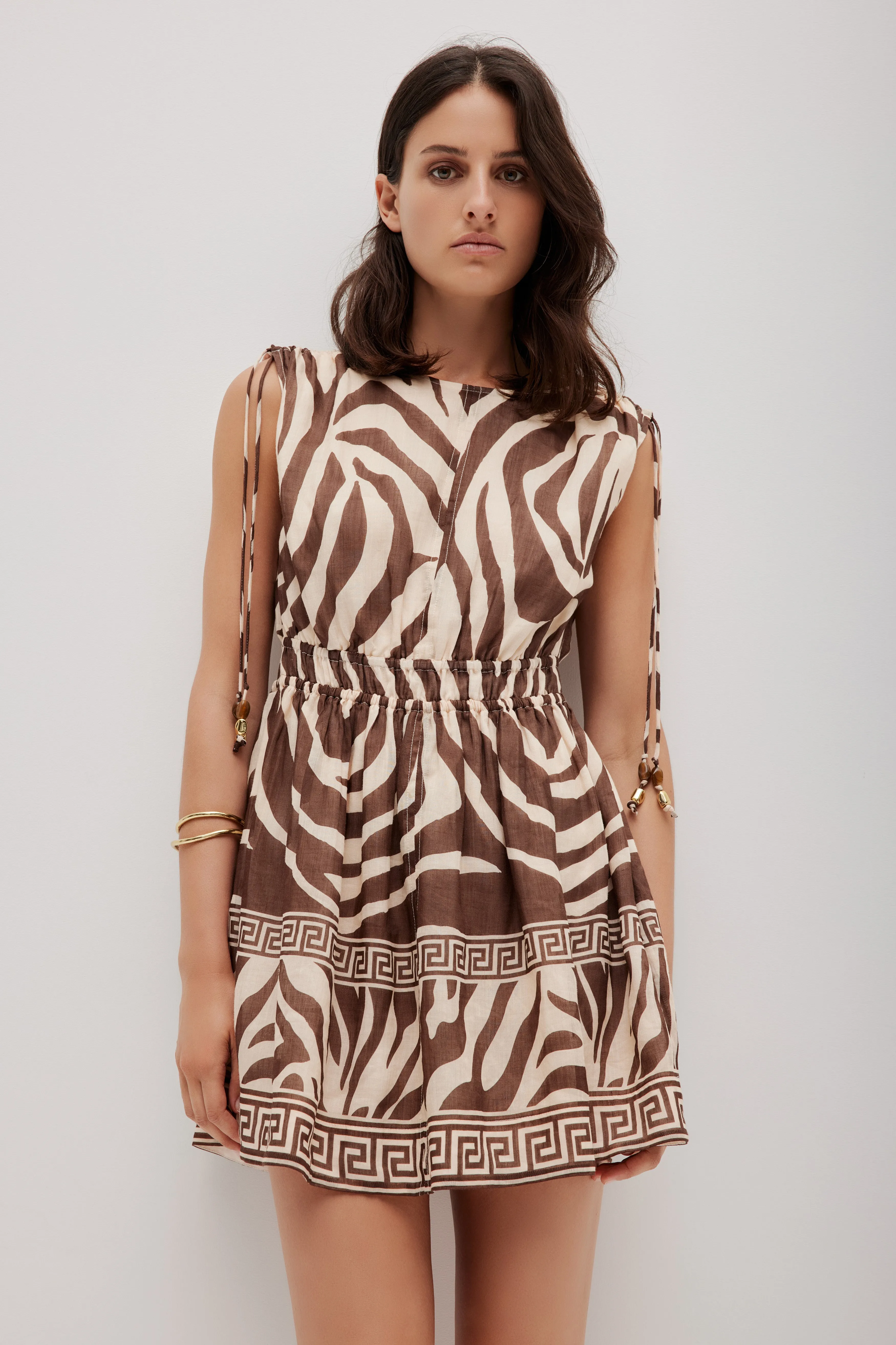 Renley Tie Mini Dress sold by Aje product image thumbnail 4