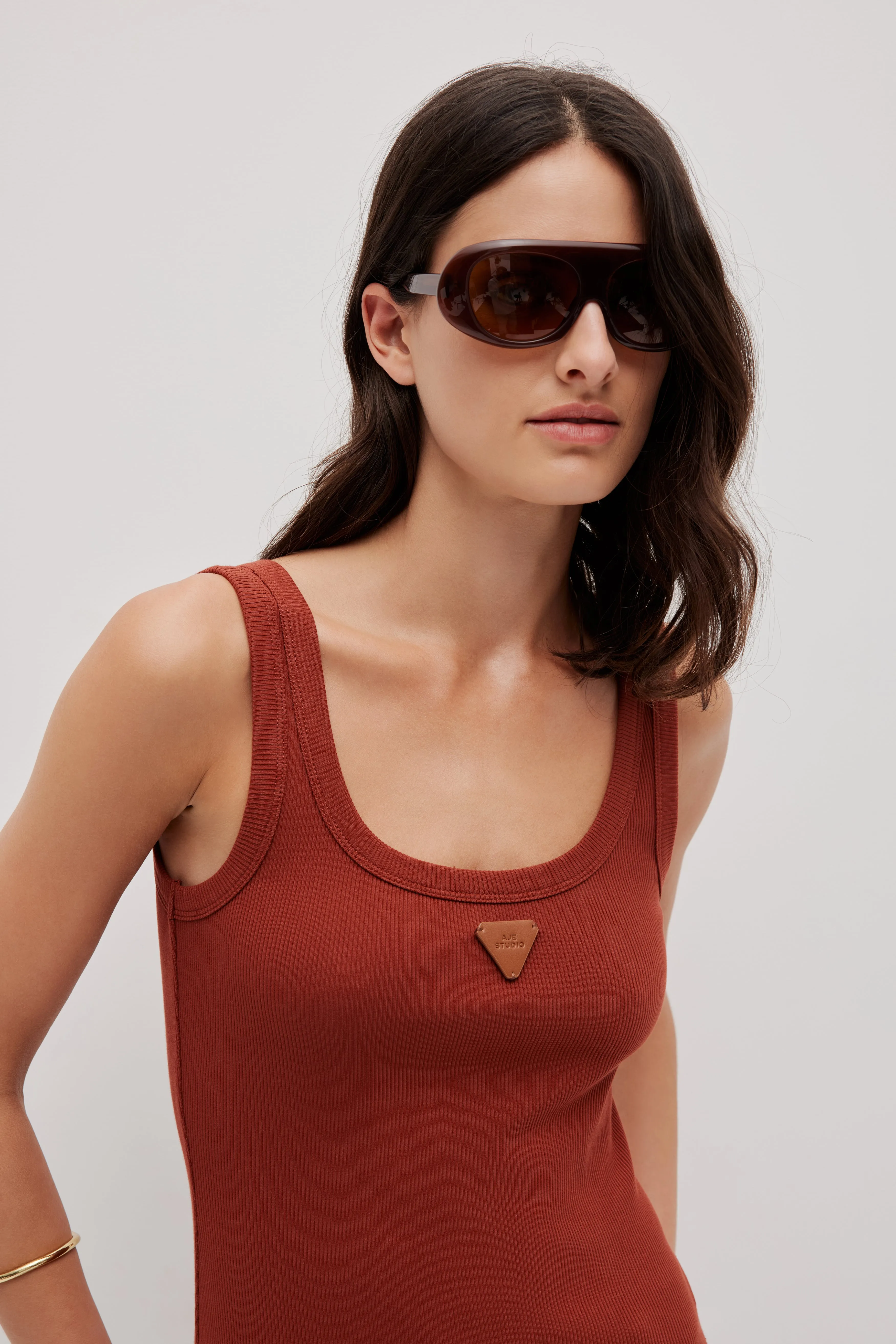 Cowrie Scoop Tank sold by Aje product image thumbnail 2