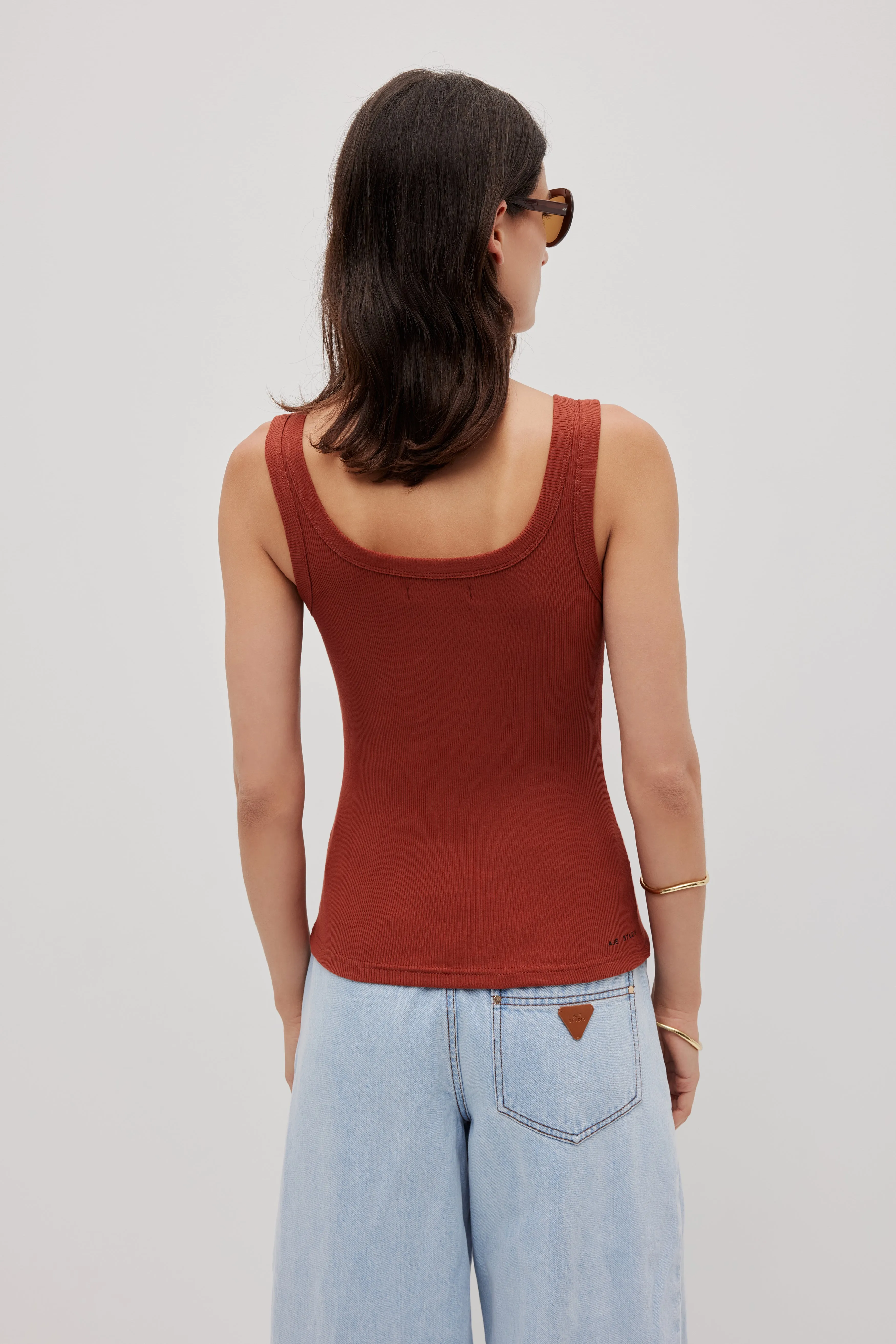 Cowrie Scoop Tank sold by Aje product image thumbnail 5