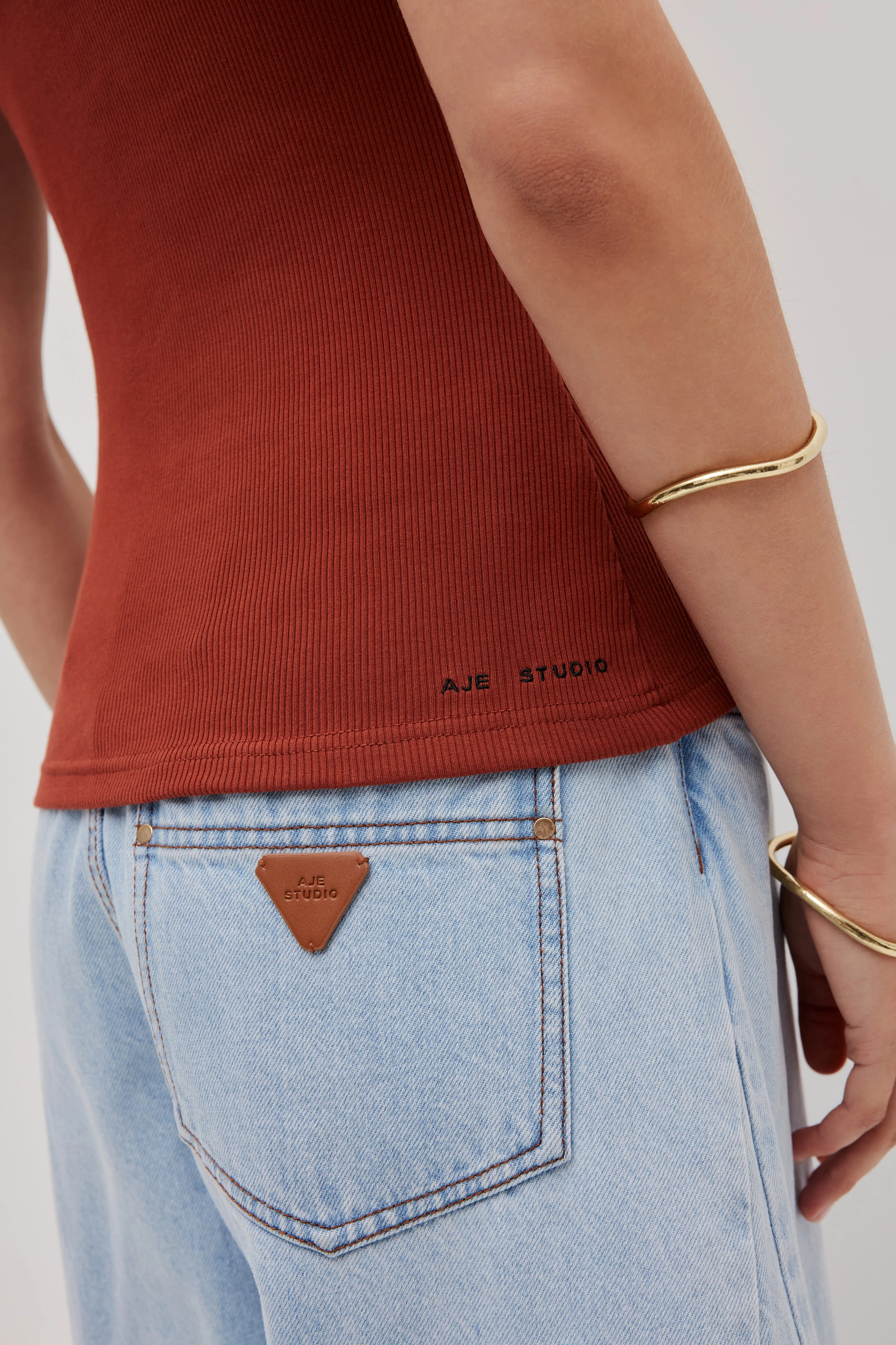 Cowrie Scoop Tank sold by Aje product image thumbnail 3