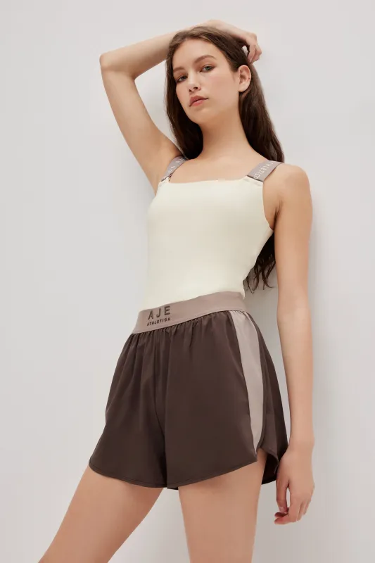 Contrast Running Short 643 sold by Aje