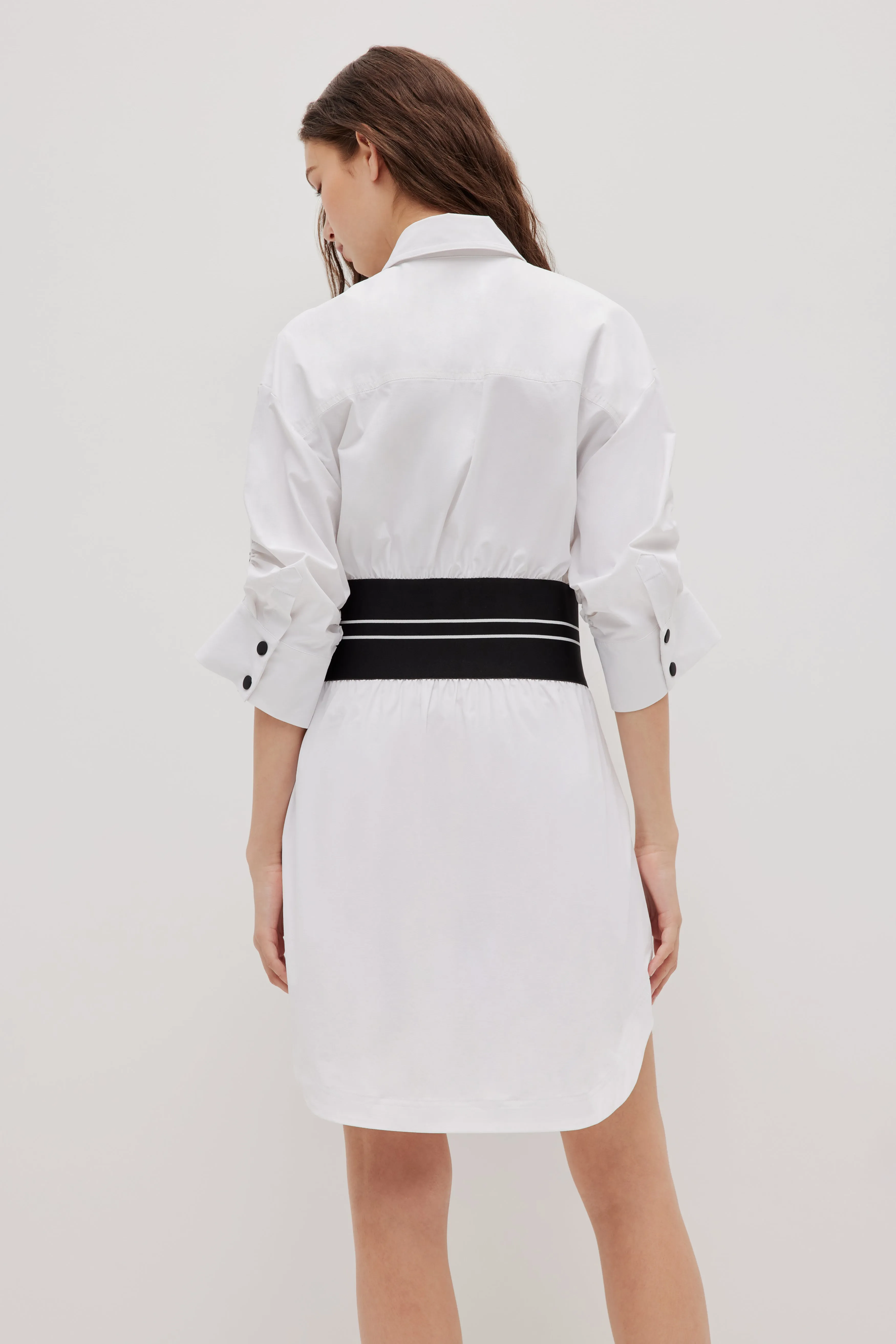 Rib Waist Shirt Dress 824 sold by Aje product image thumbnail 4
