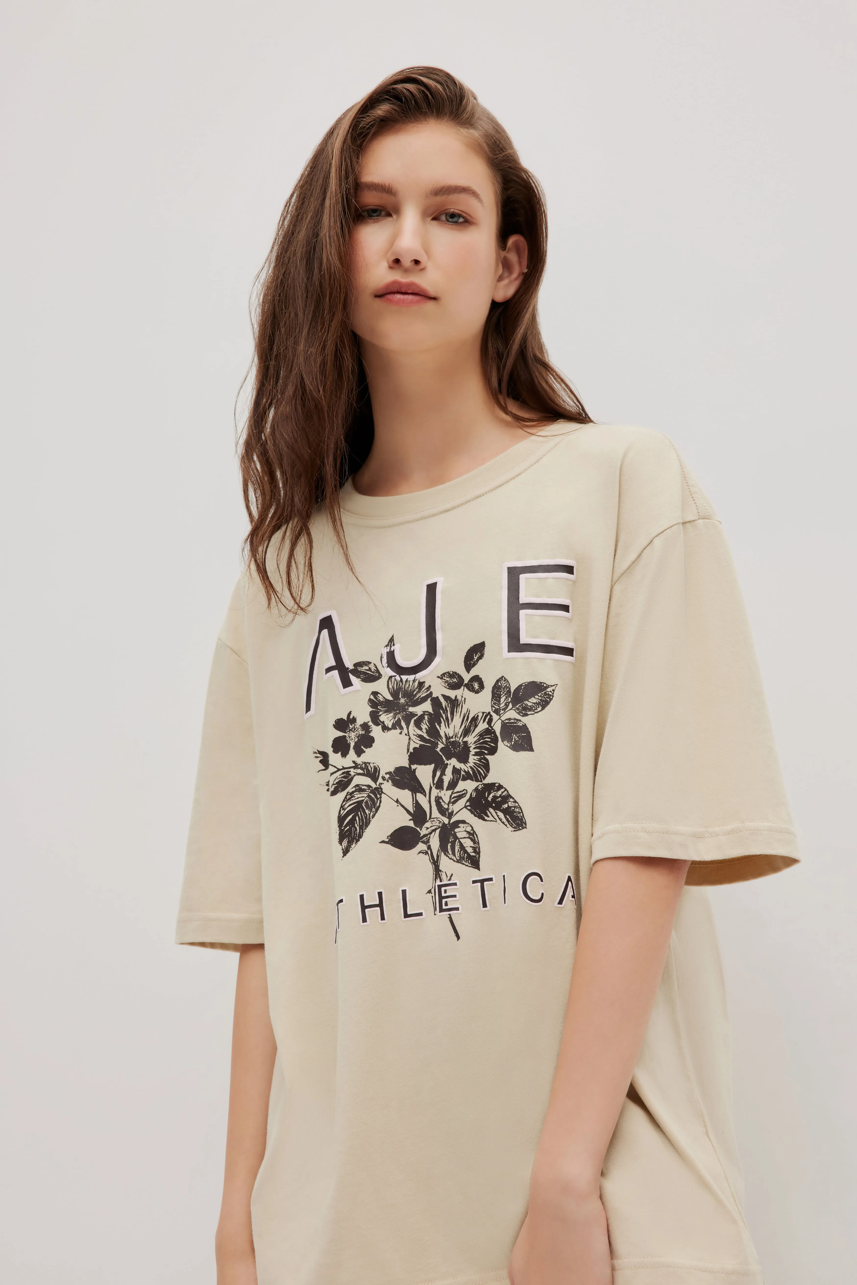 Flora Logo Tee 102 sold by Aje product image thumbnail 4