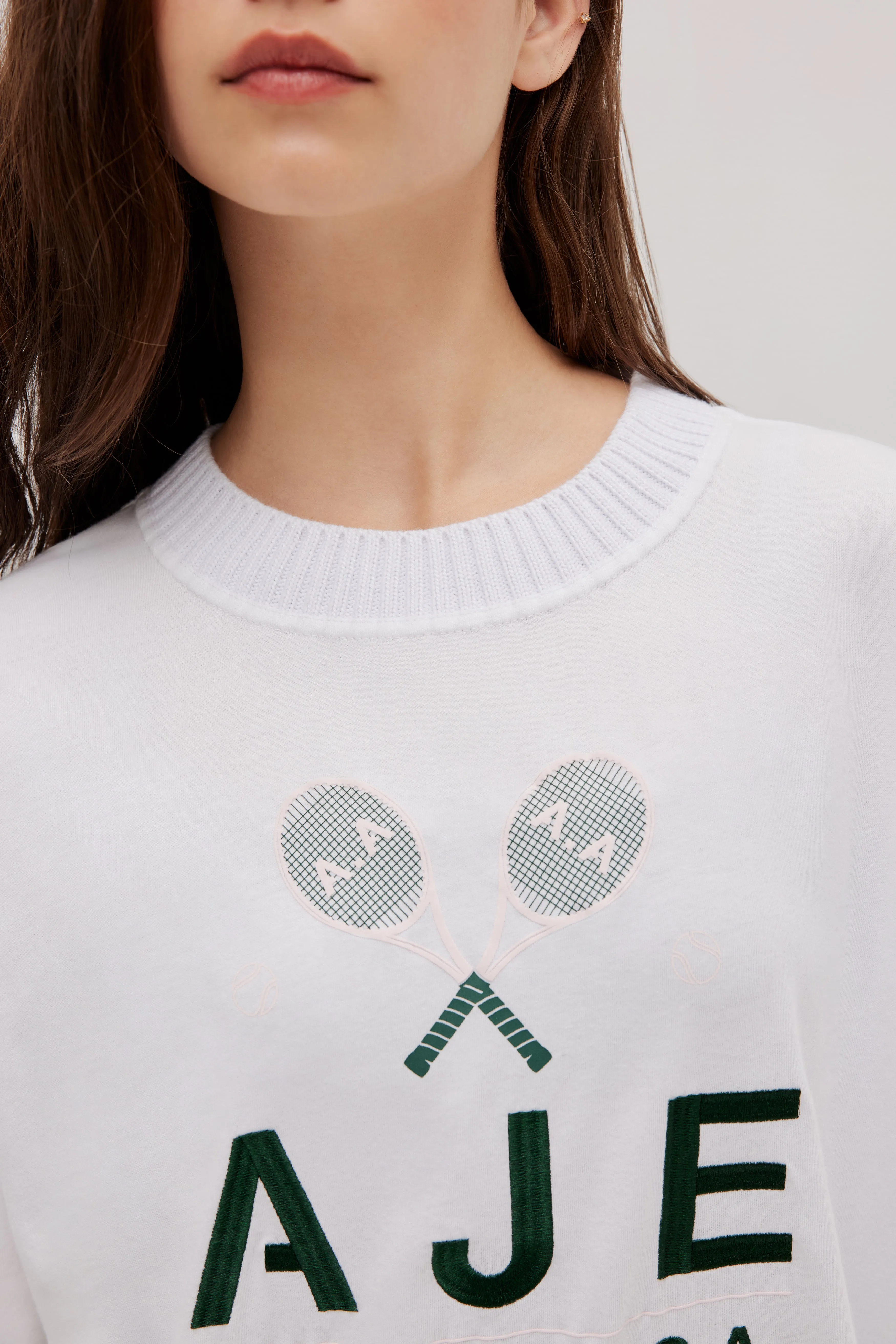 Courts Logo Tee 102 sold by Aje product image thumbnail 5