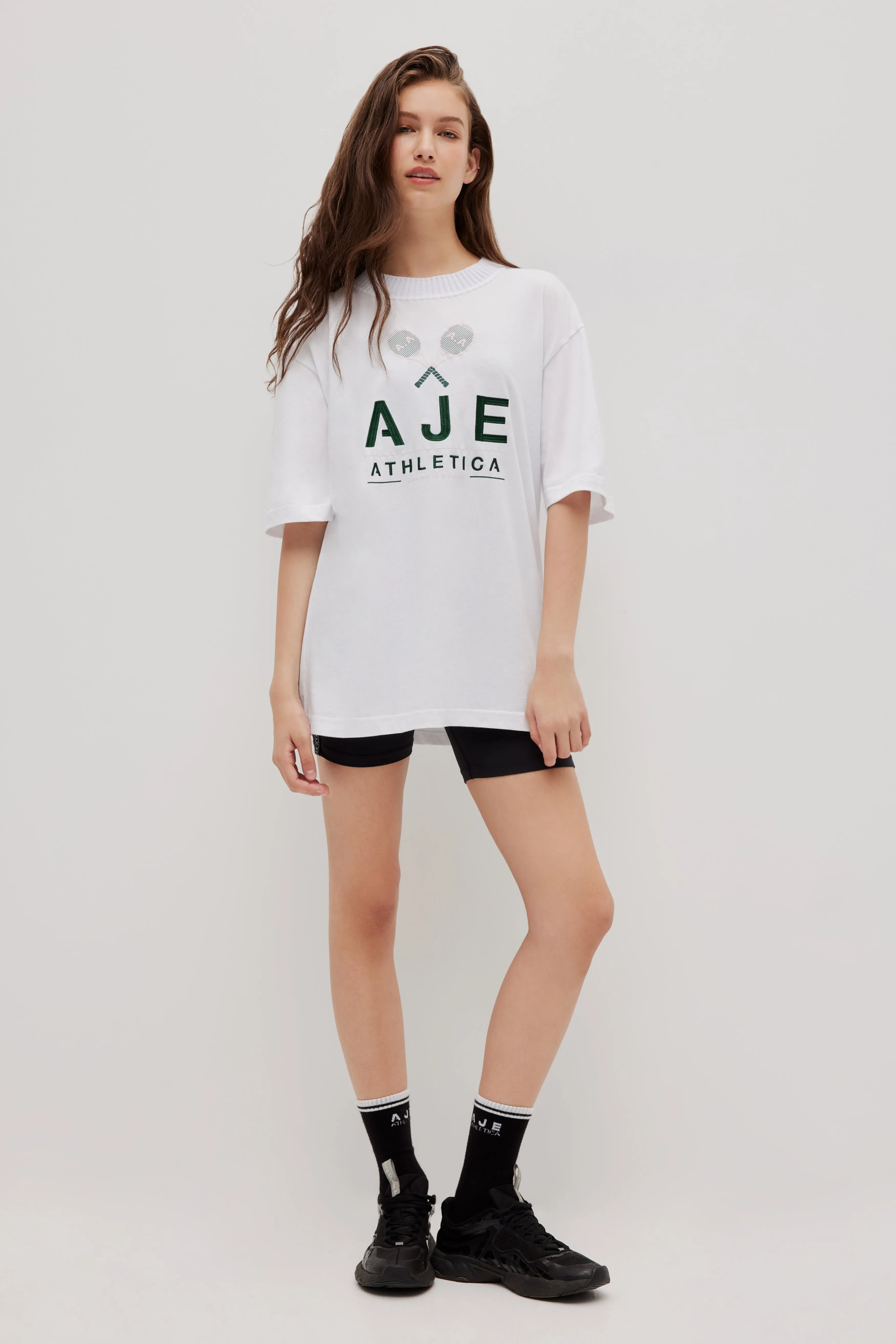 Courts Logo Tee 102 sold by Aje