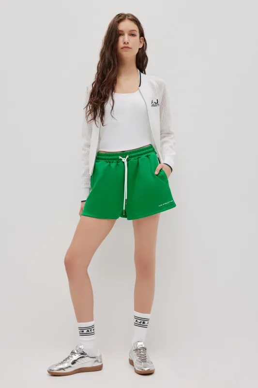 Open Knit Zip Jacket 168 made by Aje