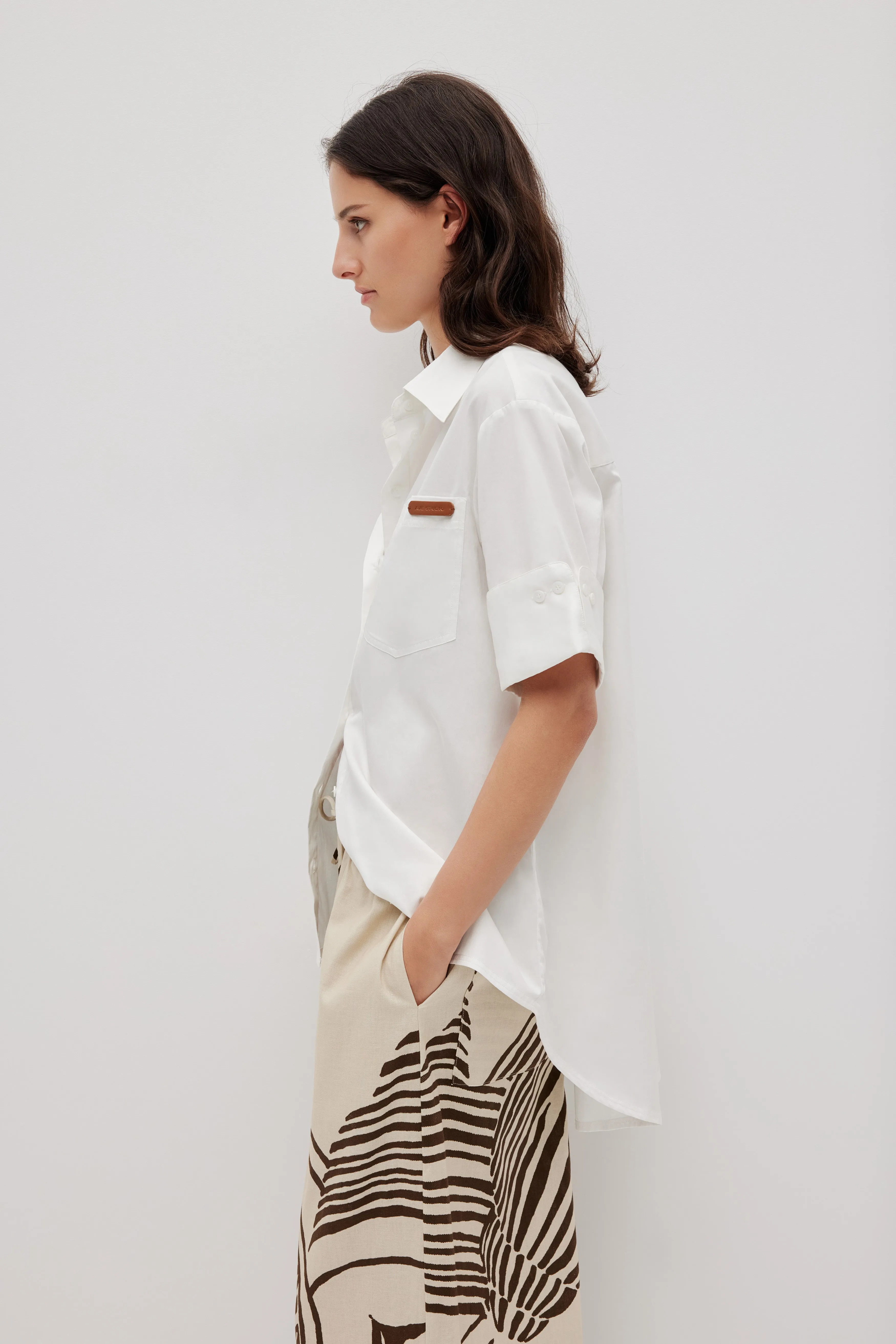 Laure Relaxed Shirt sold by Aje product image thumbnail 3