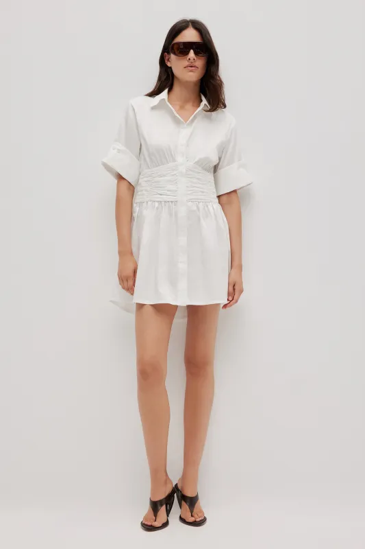 Laure Mini Shirt Dress sold by Aje