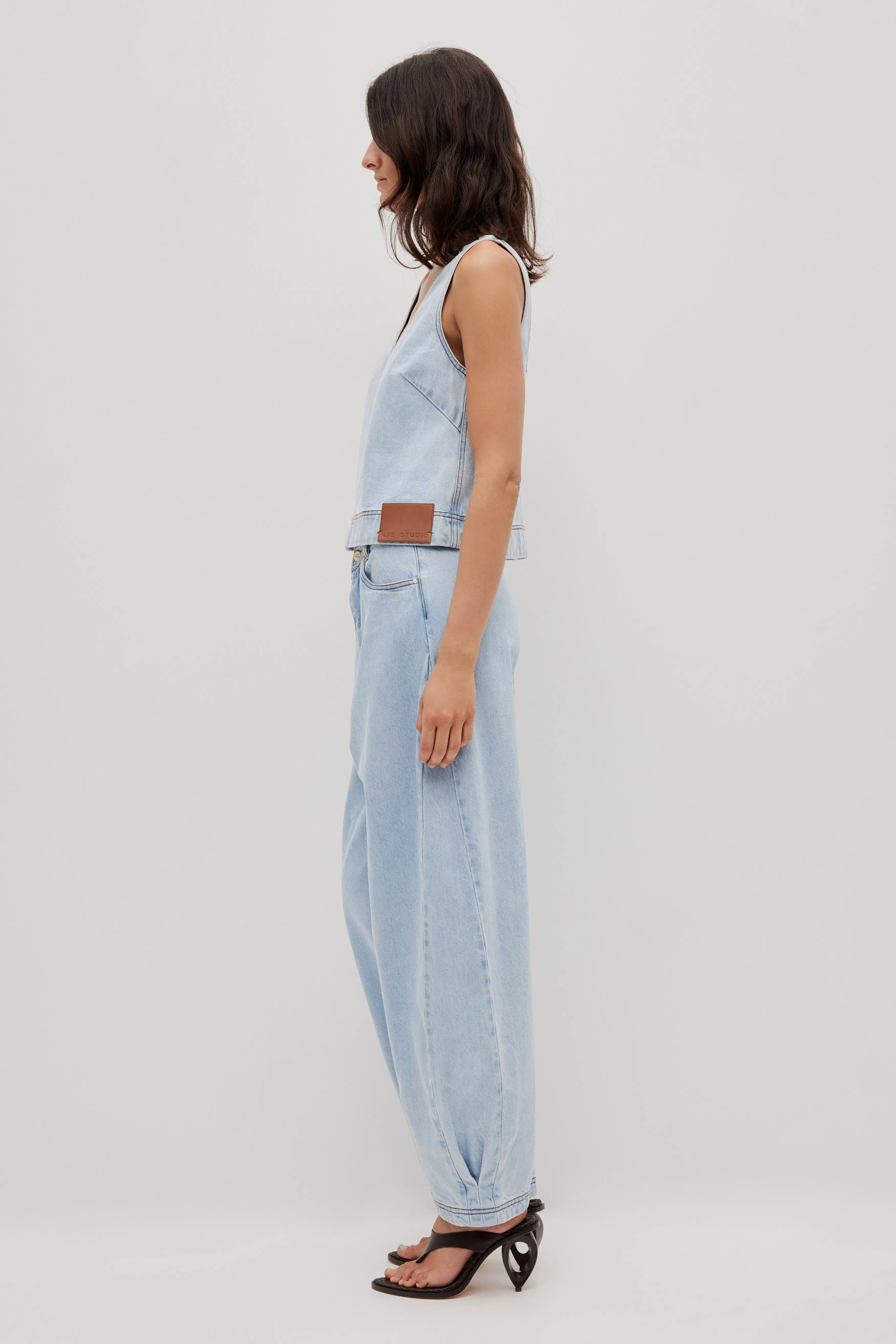 Zella Denim Top sold by Aje product image thumbnail 4