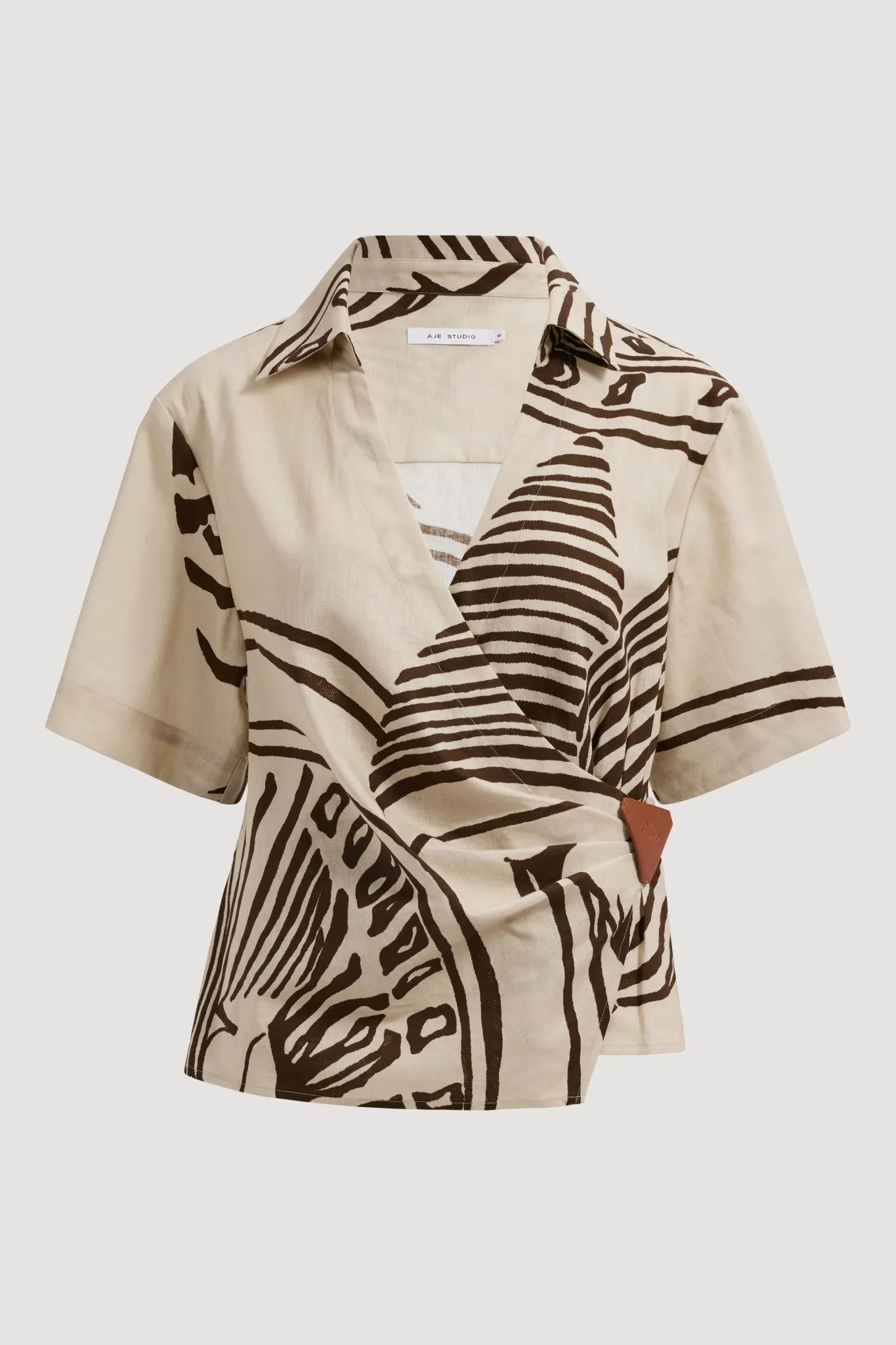 Sable Wrap Shirt sold by Aje product image thumbnail 2