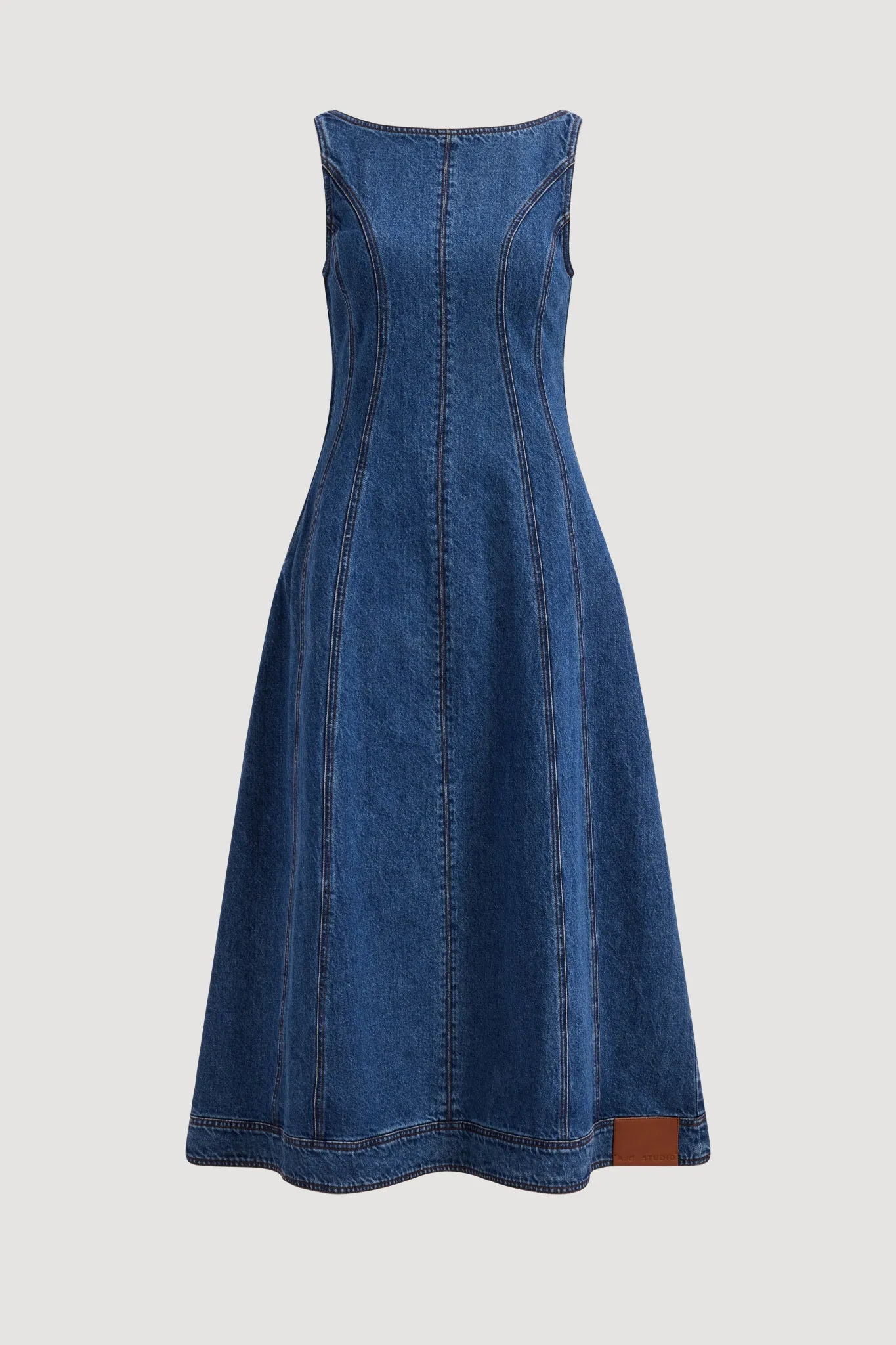 Zella Denim Midi Dress sold by Aje product image thumbnail 2