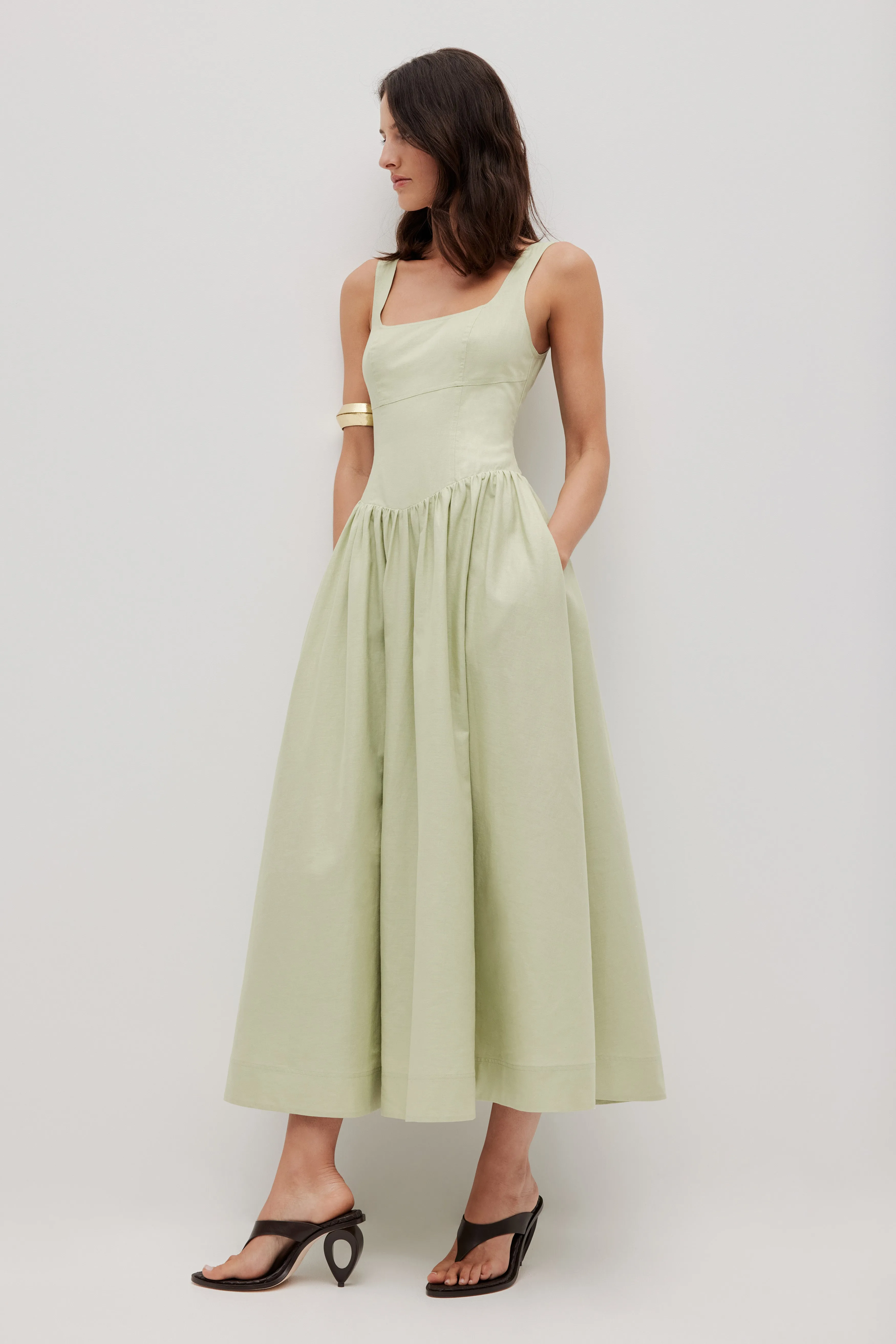 Sable Midi Dress sold by Aje product image thumbnail 4