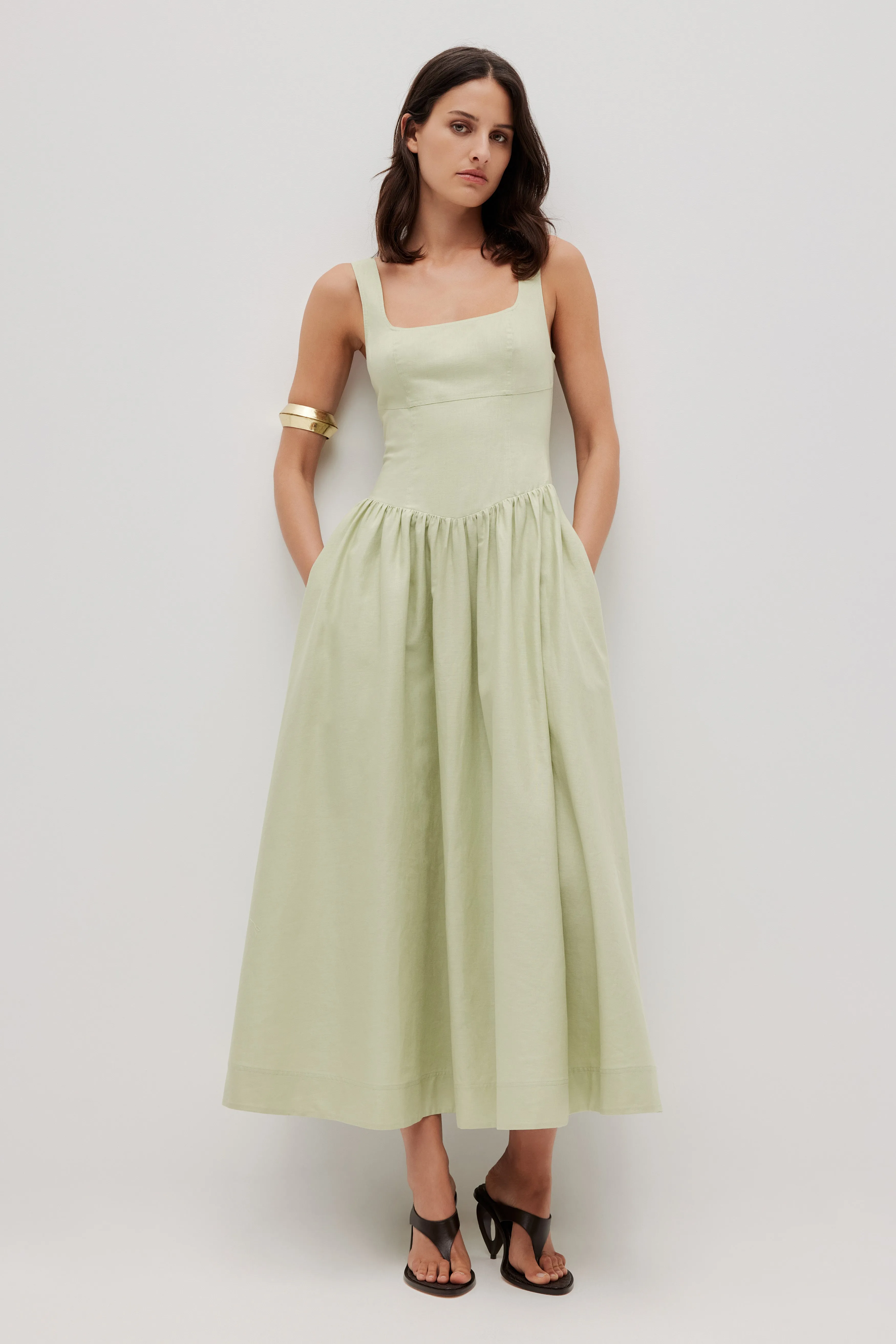 Sable Midi Dress sold by Aje