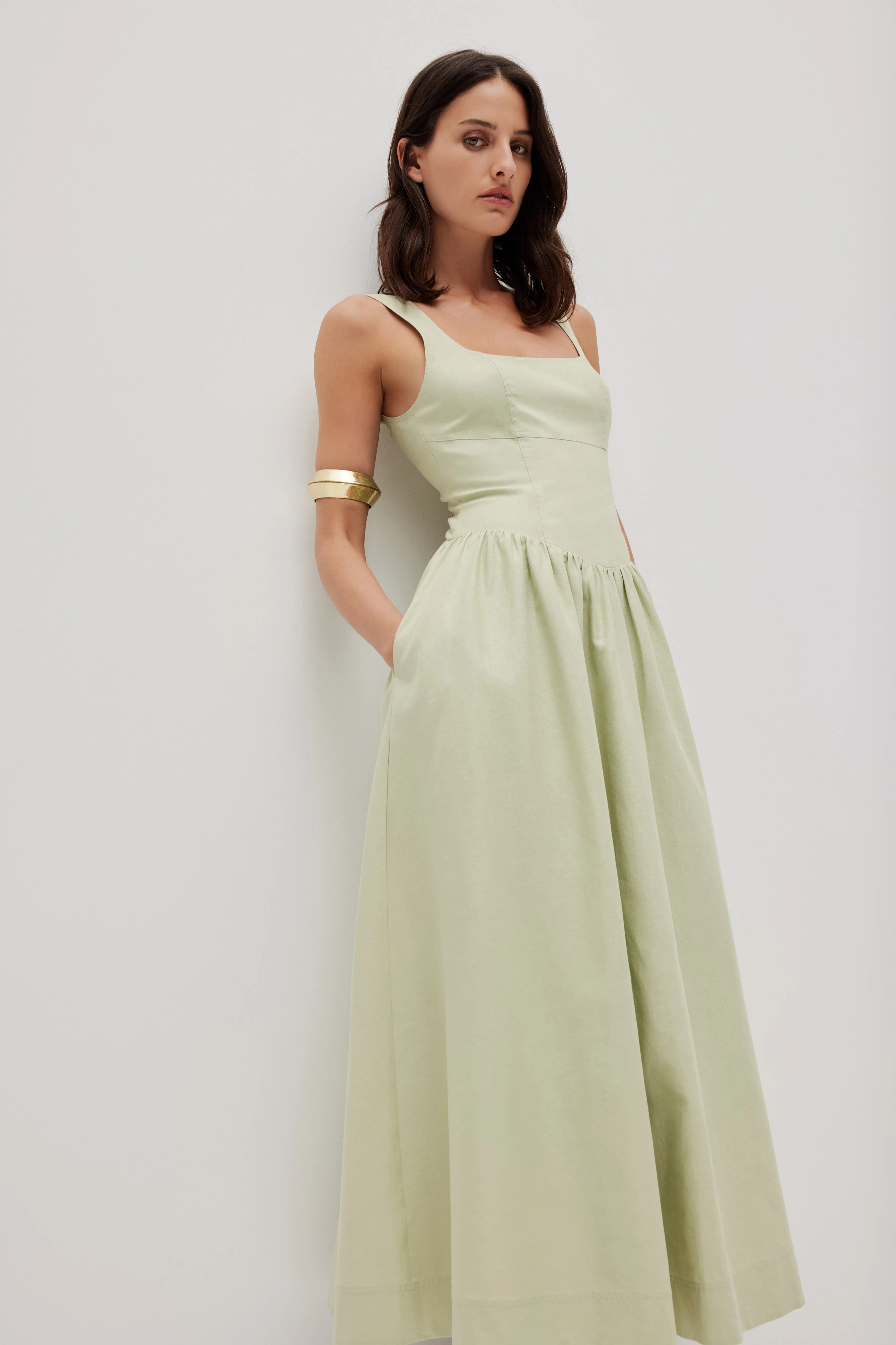 Sable Midi Dress sold by Aje product image thumbnail 3