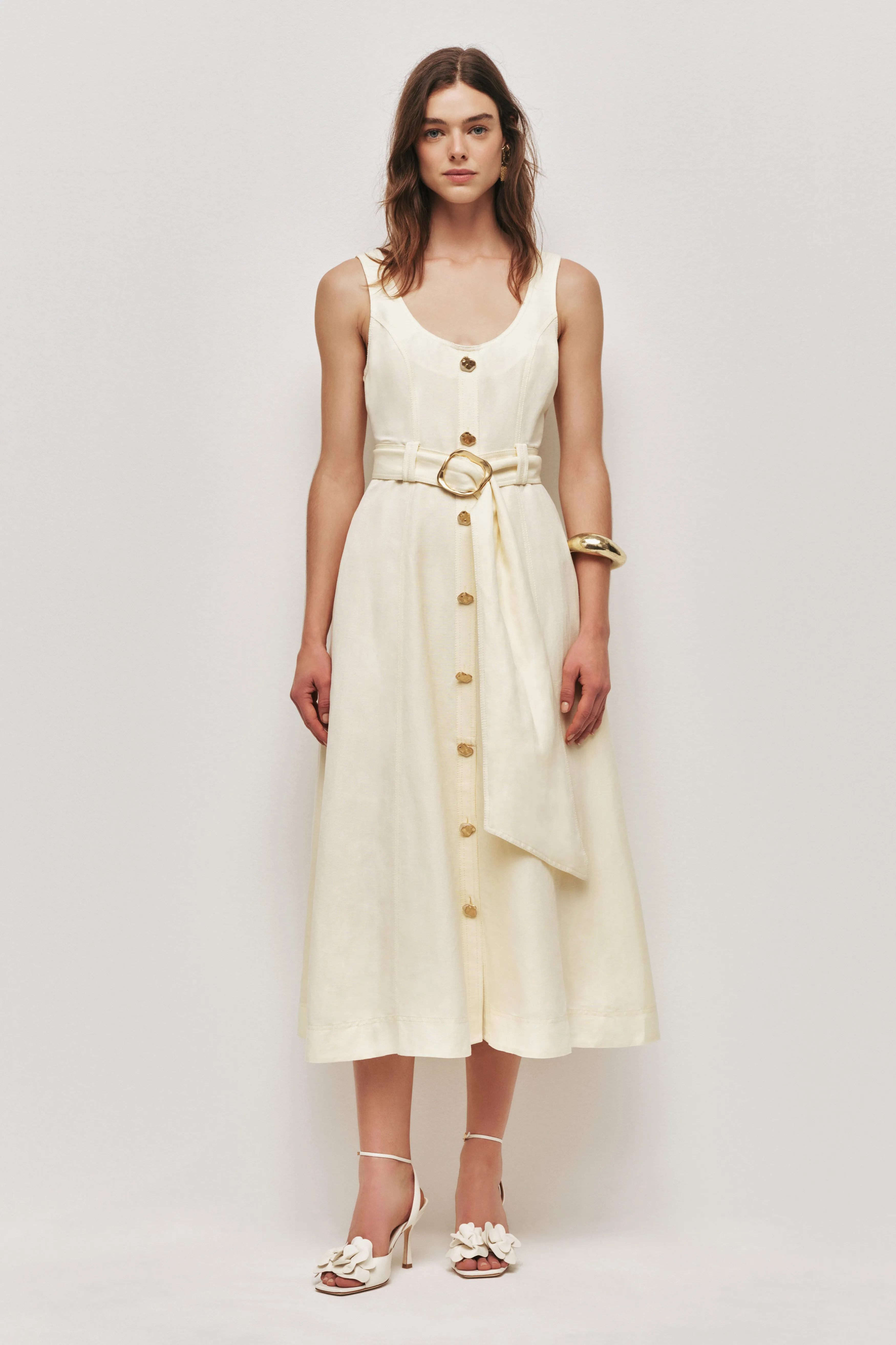 Leonie Midi Dress sold by Aje