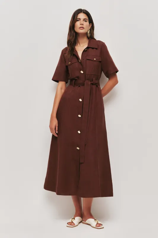 Manon Midi Dress sold by Aje