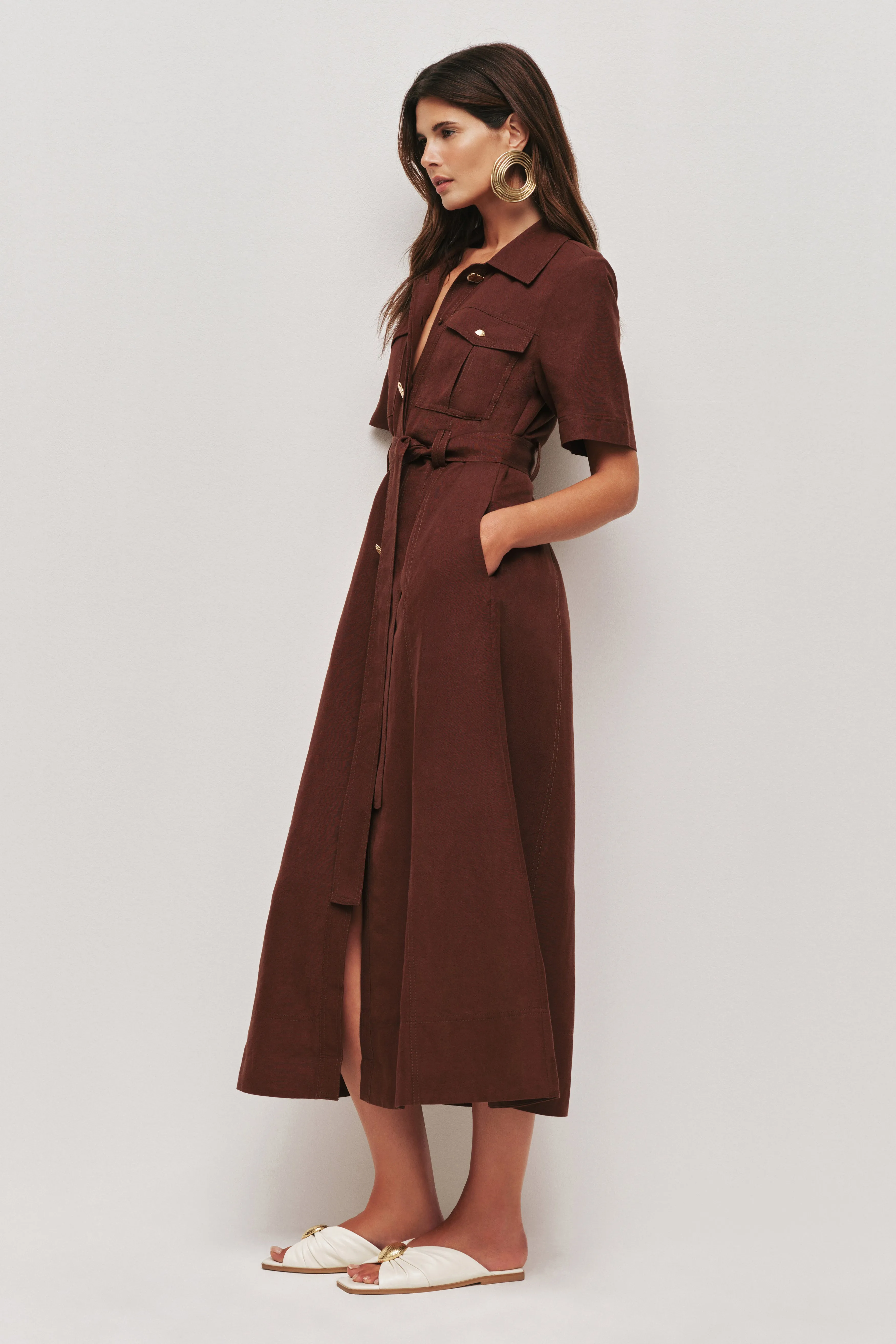Manon Midi Dress sold by Aje product image thumbnail 5