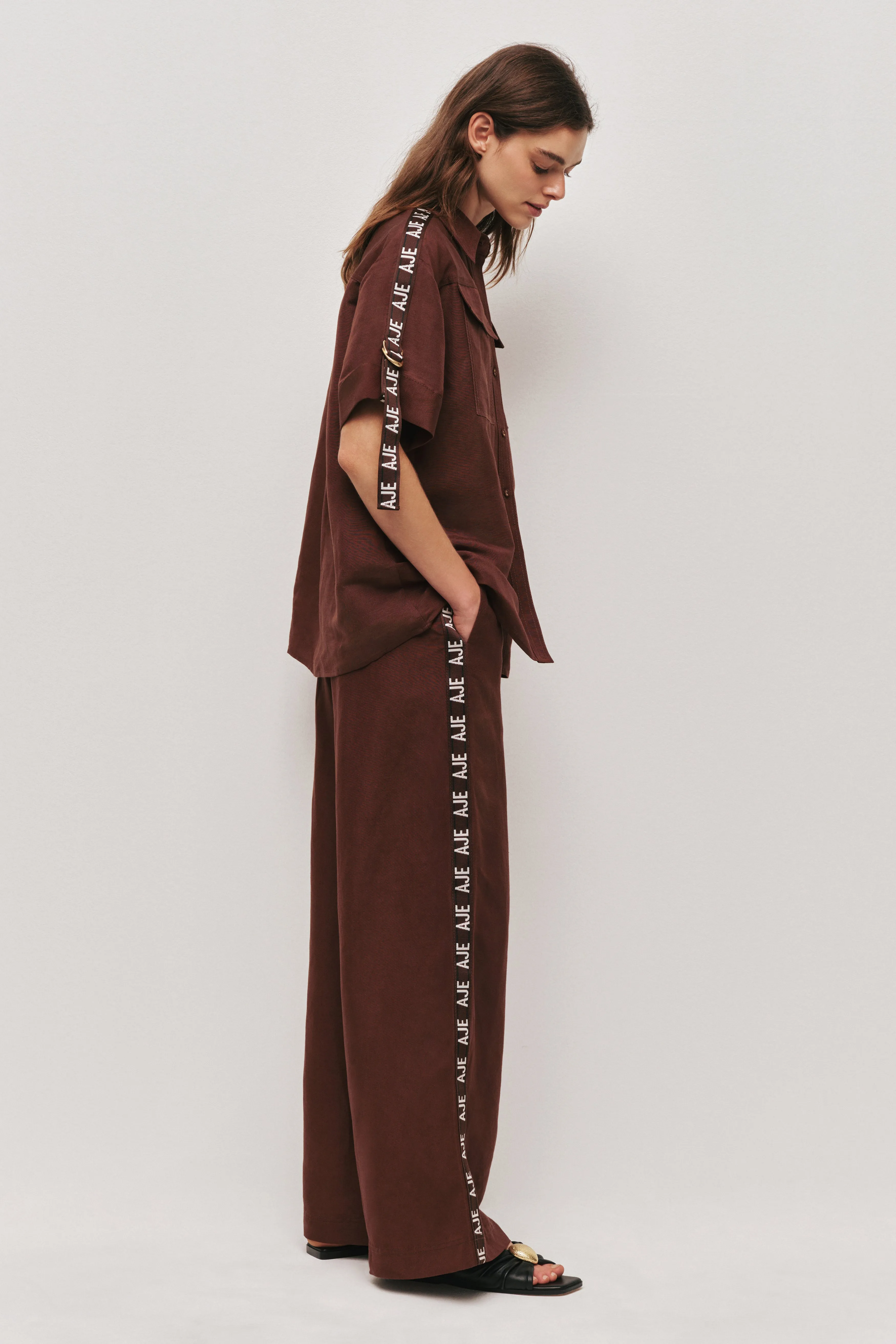 Imogen Logo Shirt sold by Aje product image thumbnail 5