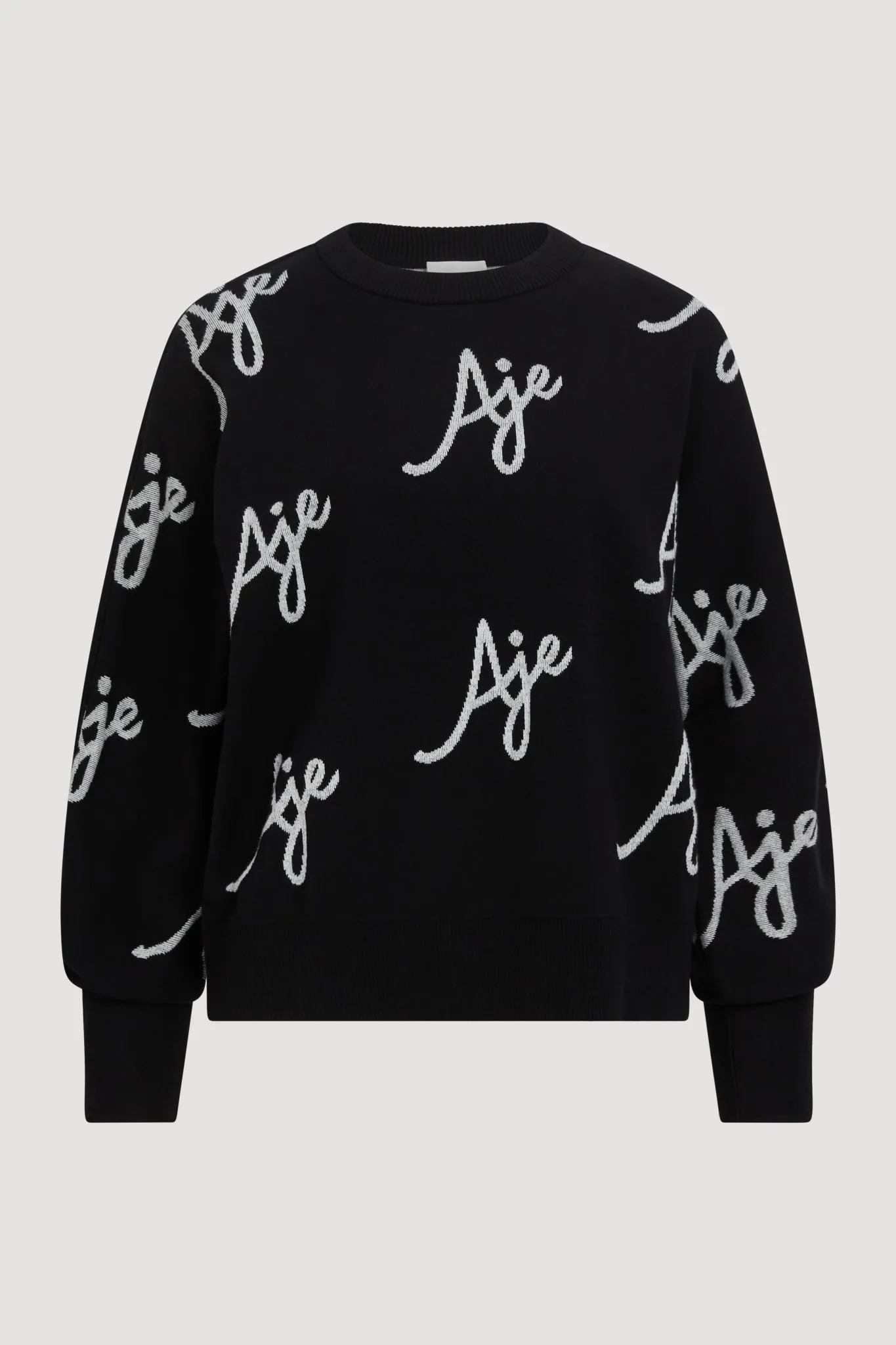 Liza Logo Knit Jumper sold by Aje product image thumbnail 2