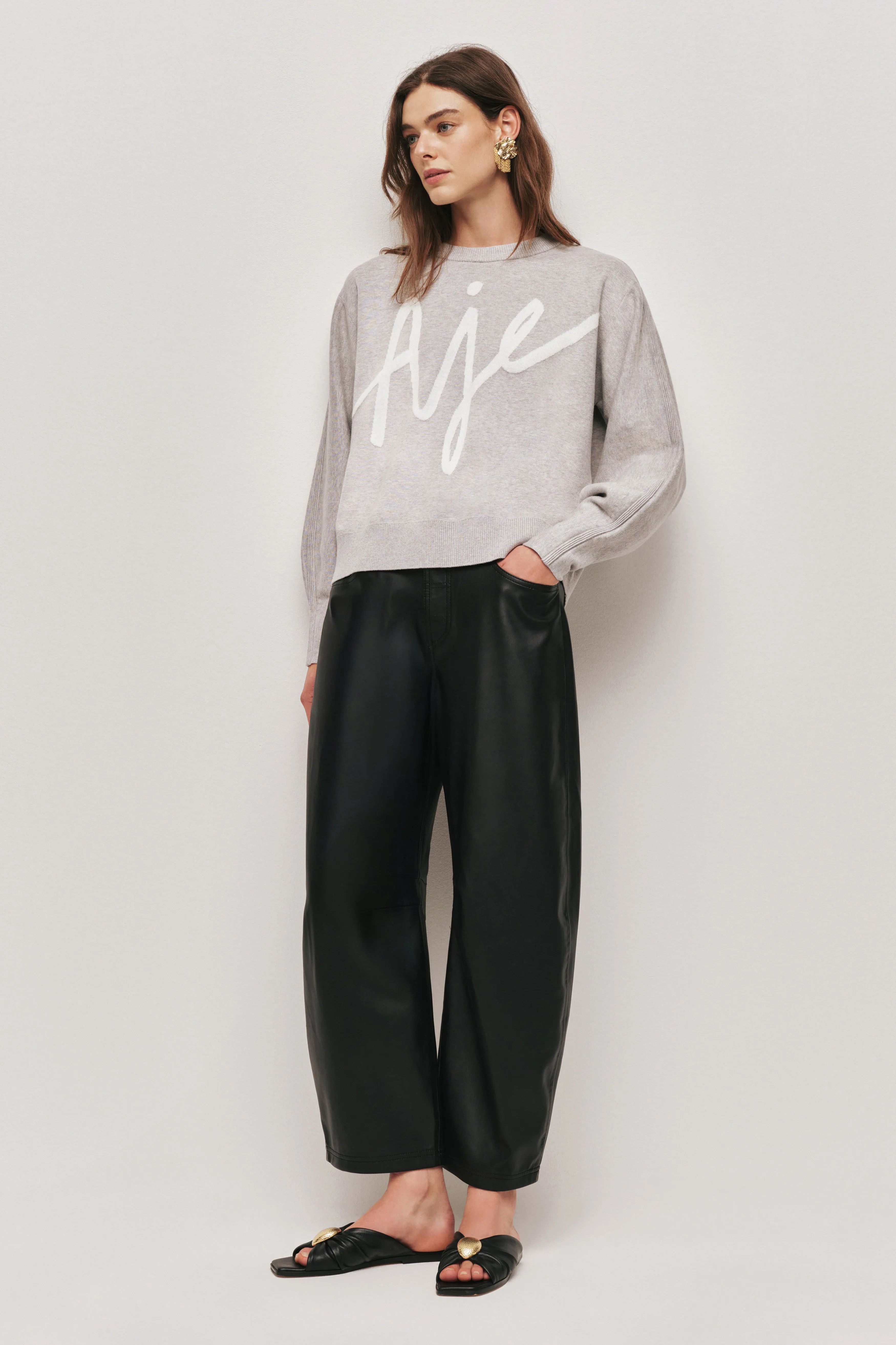 Equation Knit Crew Jumper sold by Aje product image thumbnail 3