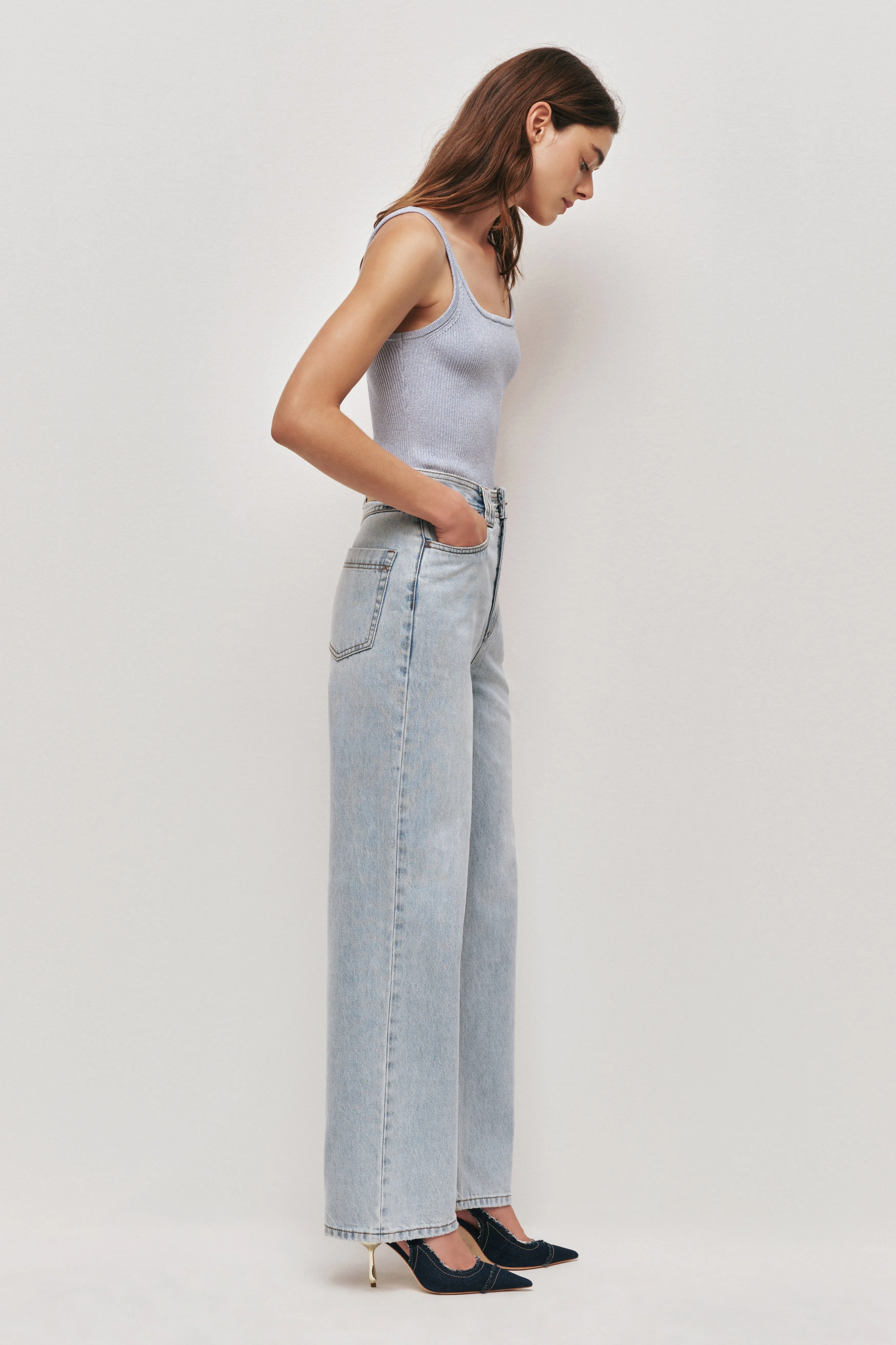 Breeze Knit Tank sold by Aje product image thumbnail 5