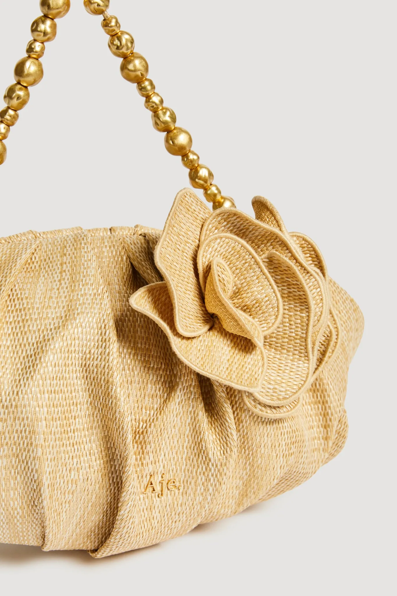 Ari Woven Flower Clutch sold by Aje product image thumbnail 3