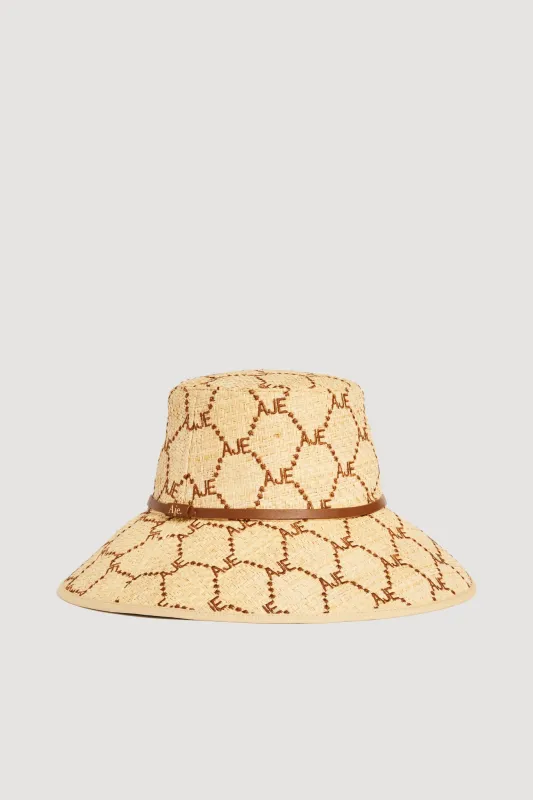 Chesca Wide Brim Hat made by Aje