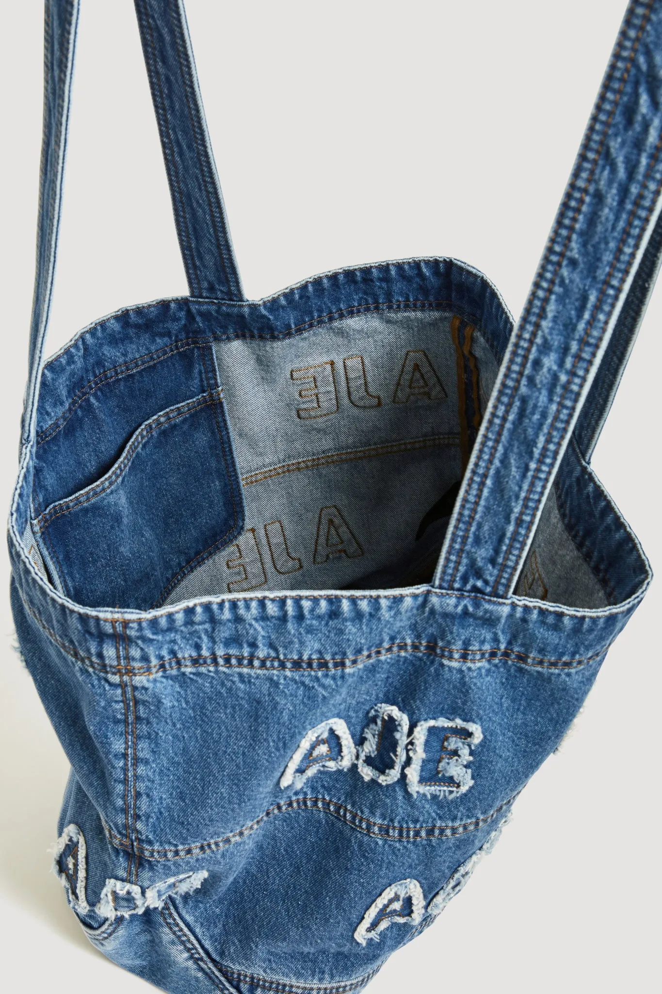 Electra Denim Tote sold by Aje product image thumbnail 4