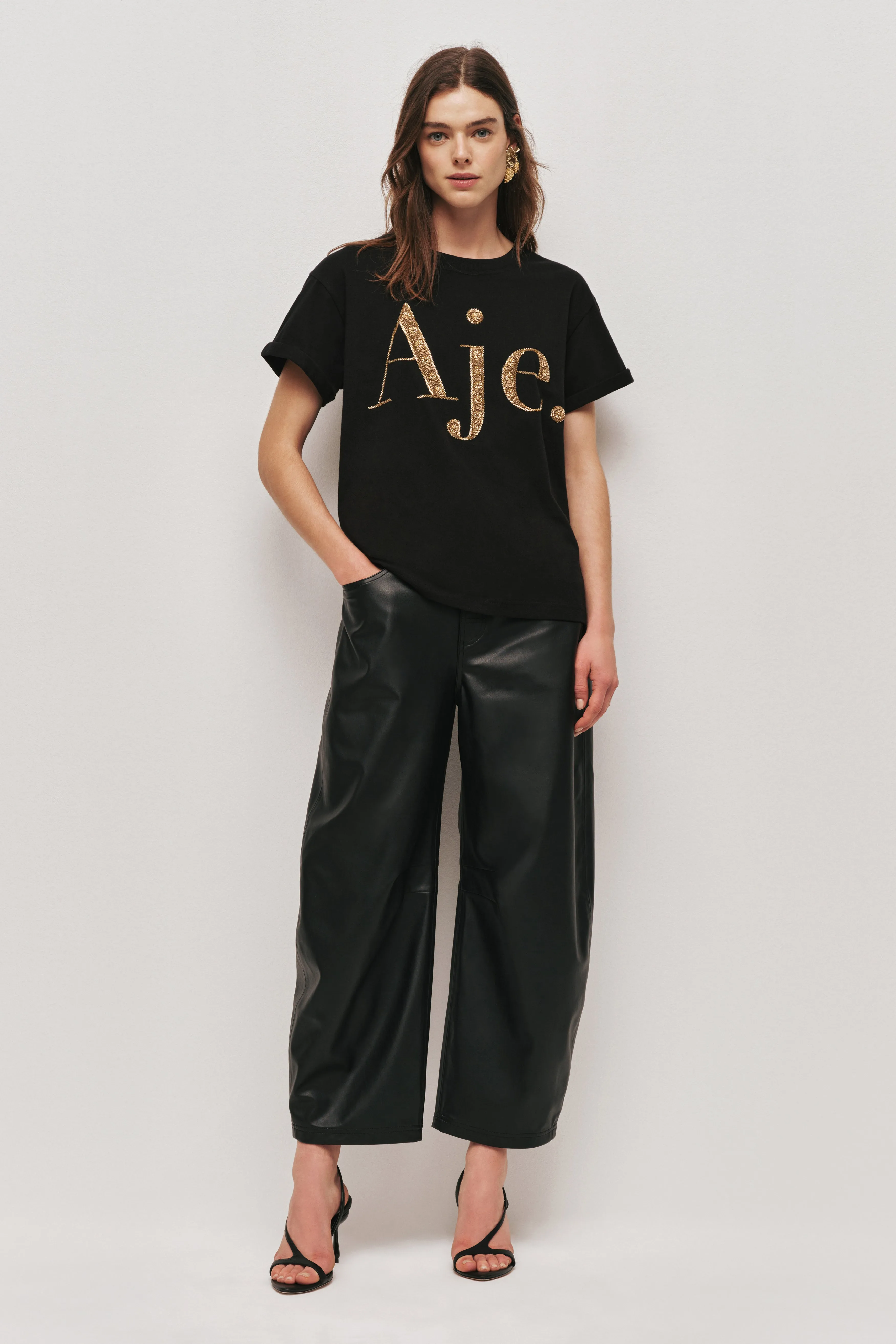 Horizon Logo Tee sold by Aje