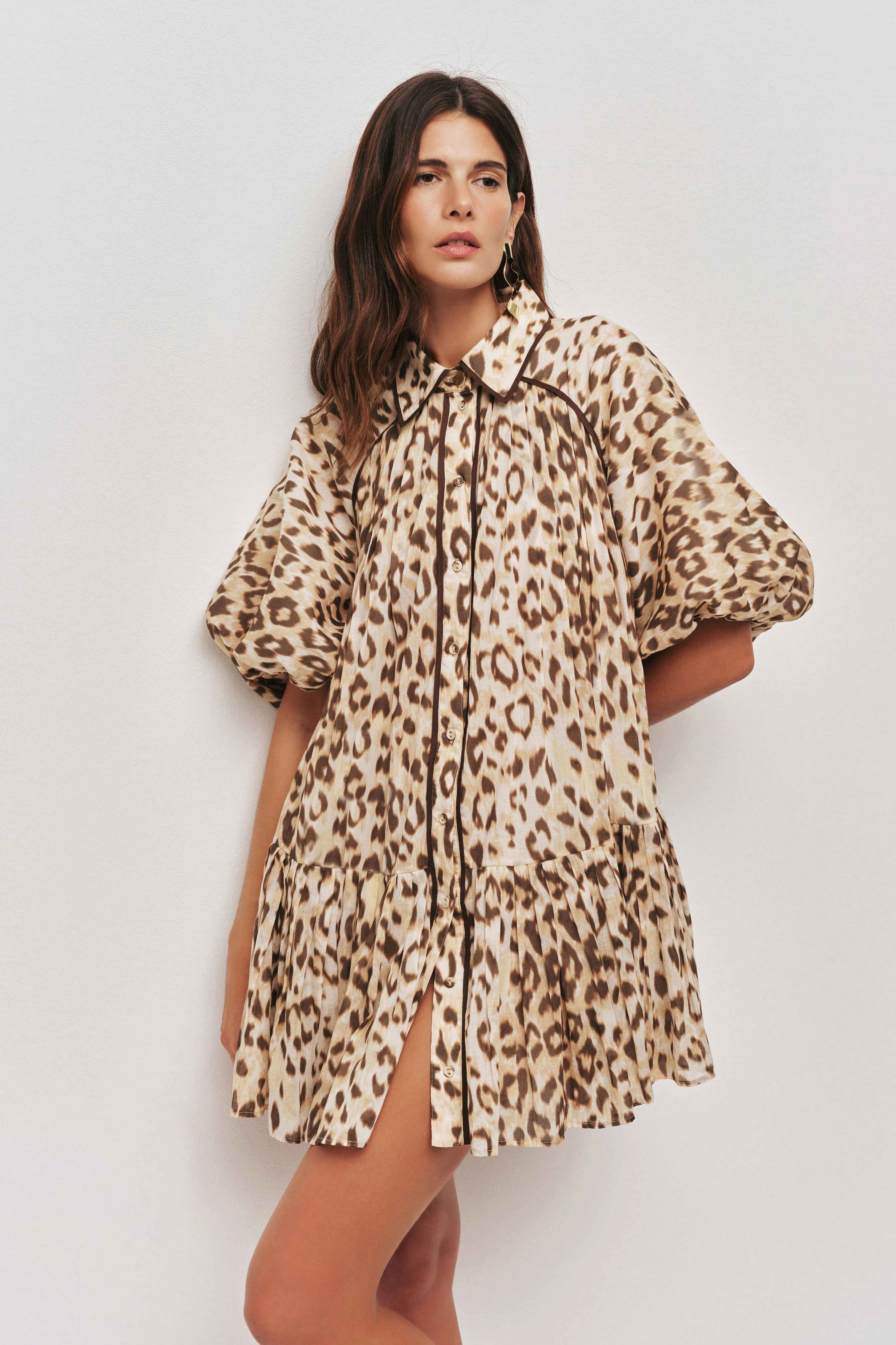 Anthea Mini Smock Dress sold by Aje product image thumbnail 4