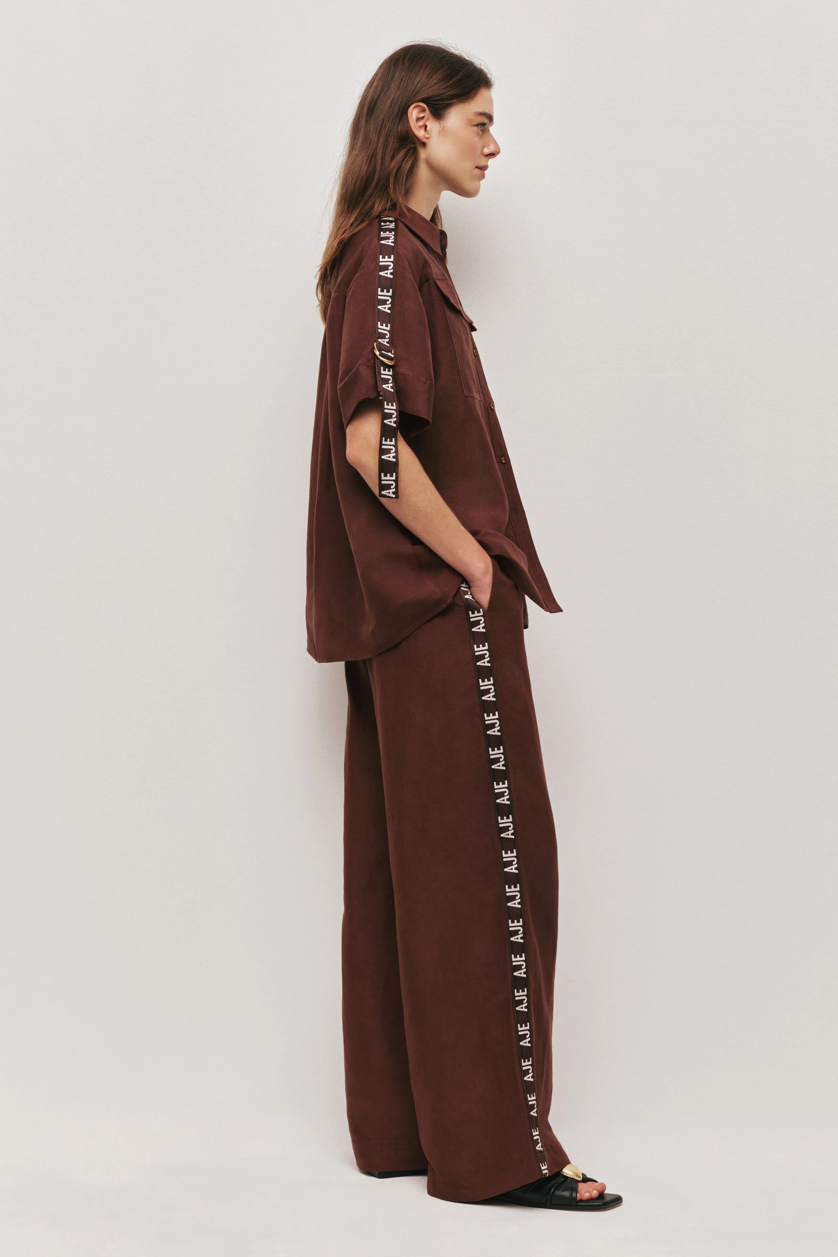 Imogen Logo Pant sold by Aje product image thumbnail 3