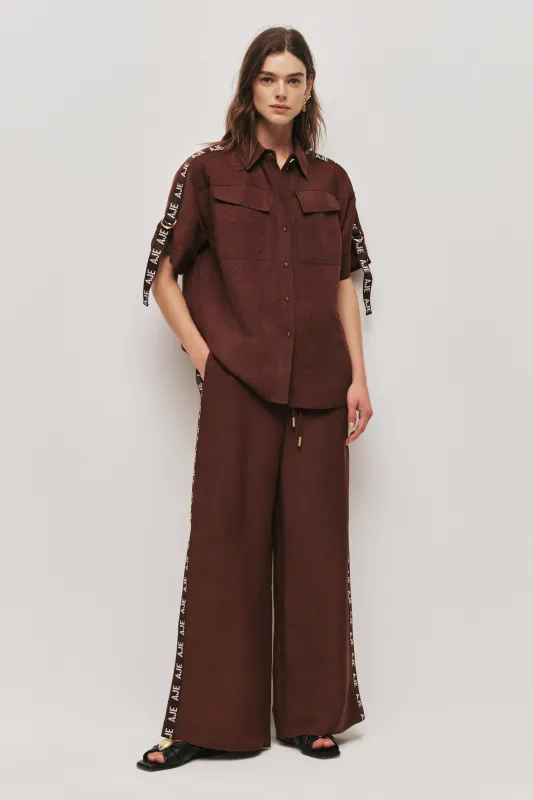 Imogen Logo Pant made by Aje