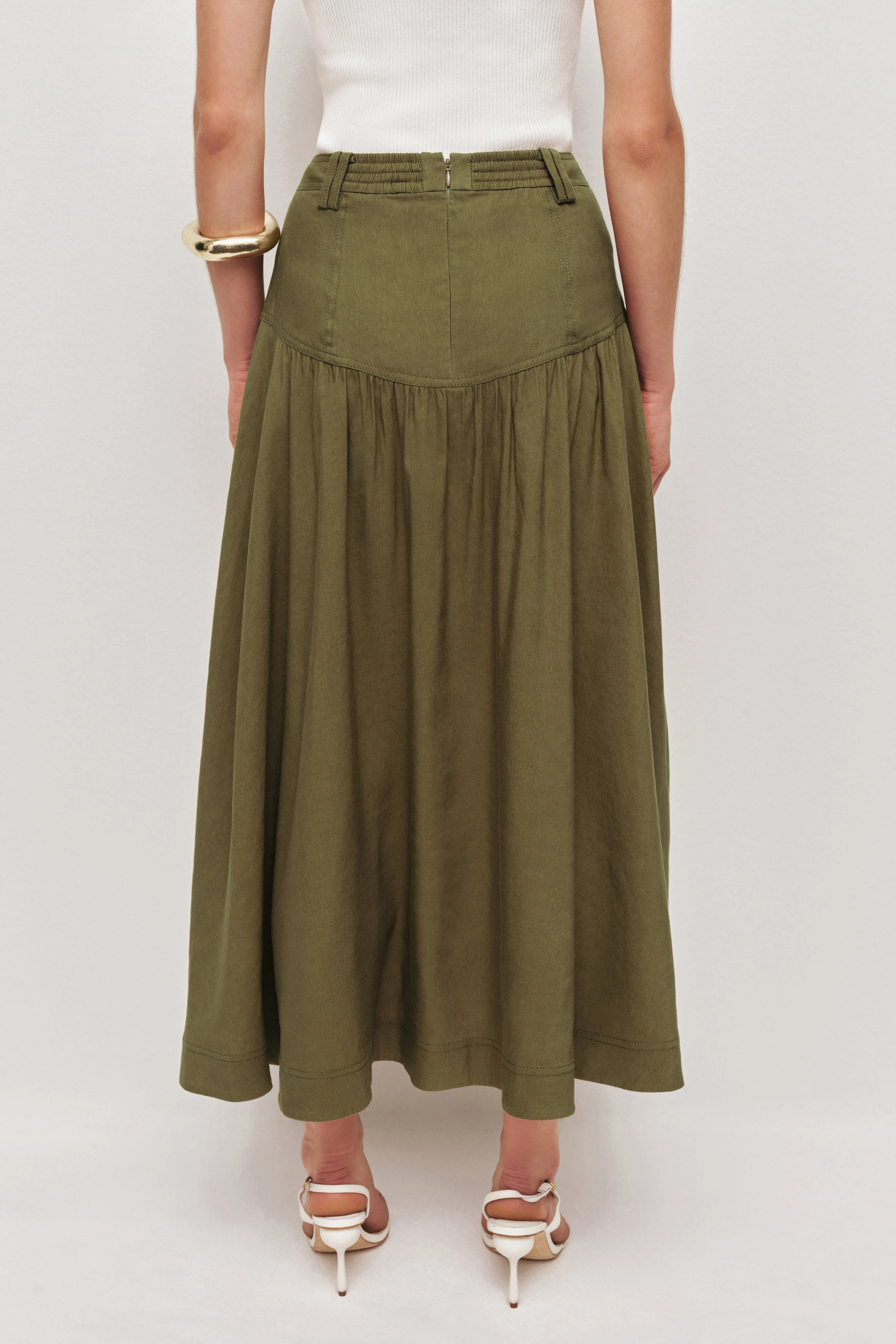 Solene Midi Skirt sold by Aje product image thumbnail 4