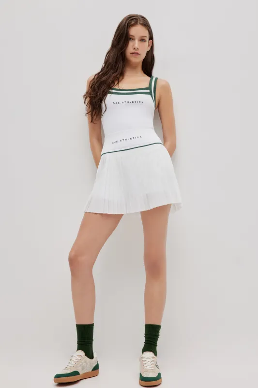 Contrast Elastic Tank 169 sold by Aje