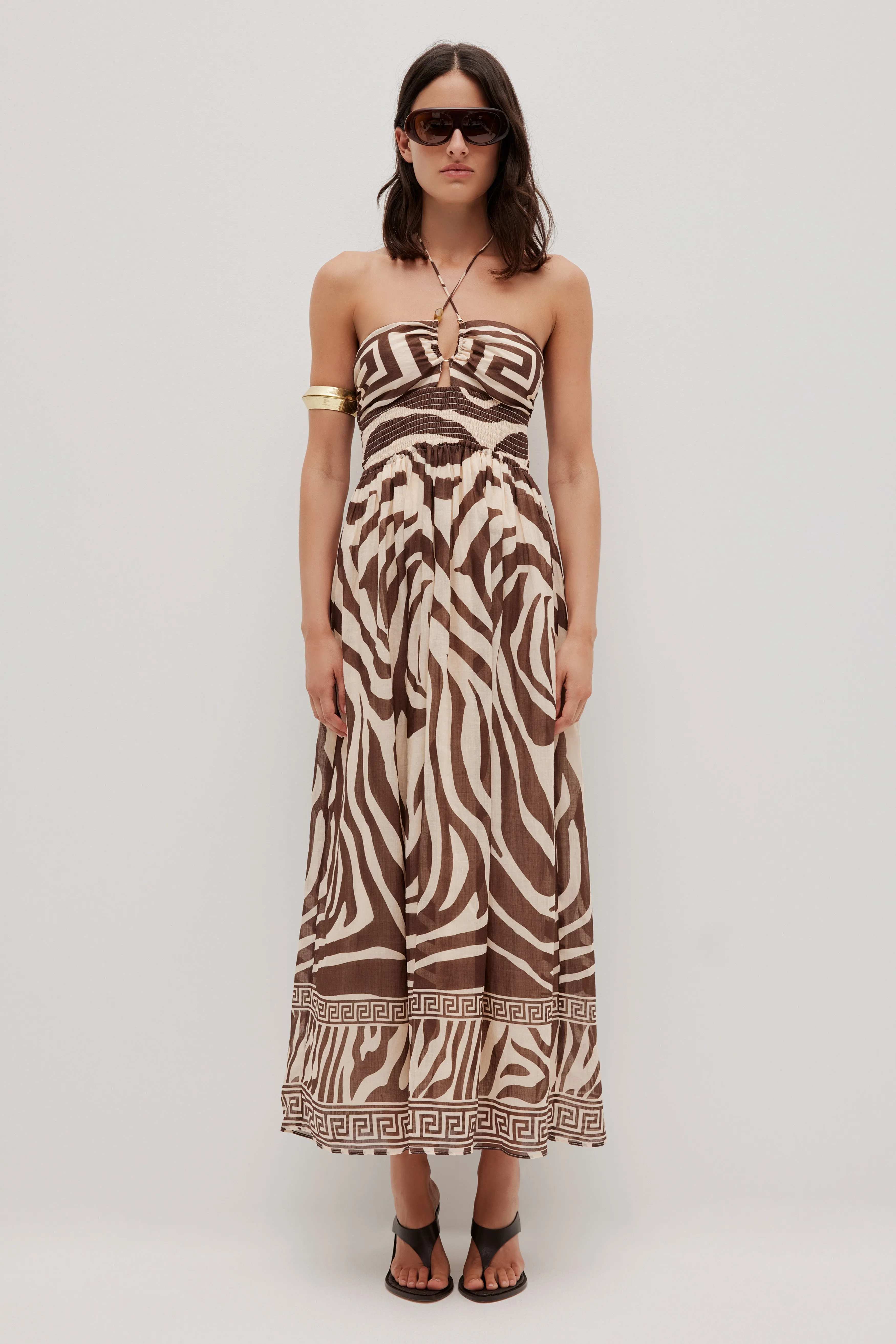 Renley Halter Maxi Dress sold by Aje