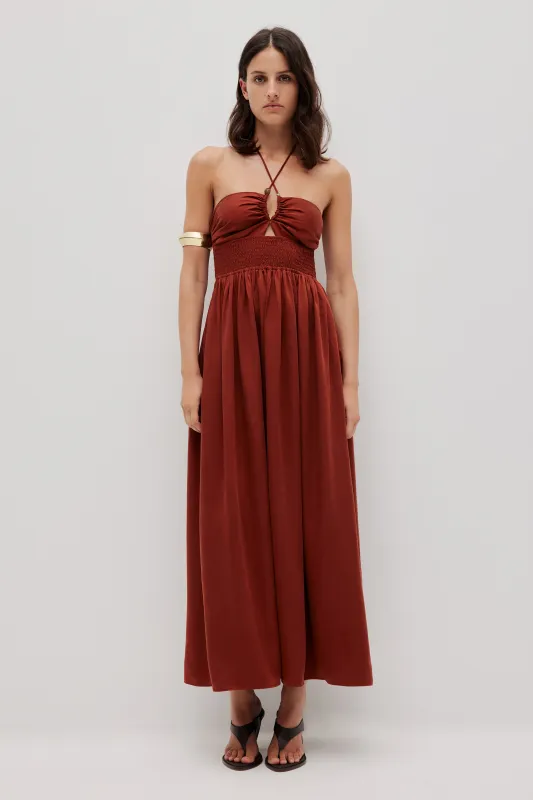 Emberlyn Halter Maxi Dress sold by Aje