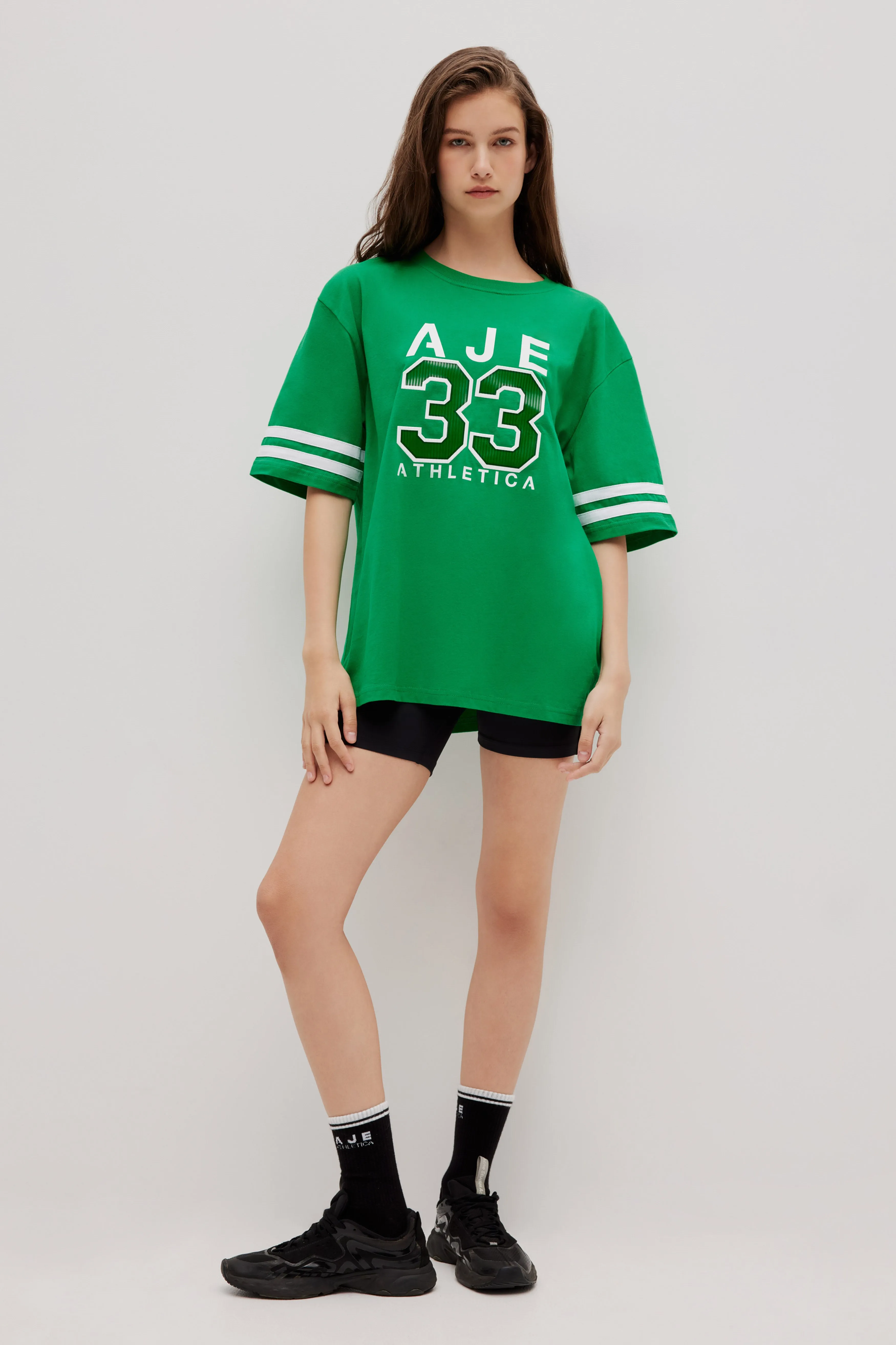 Wild Varsity Tee 102 sold by Aje