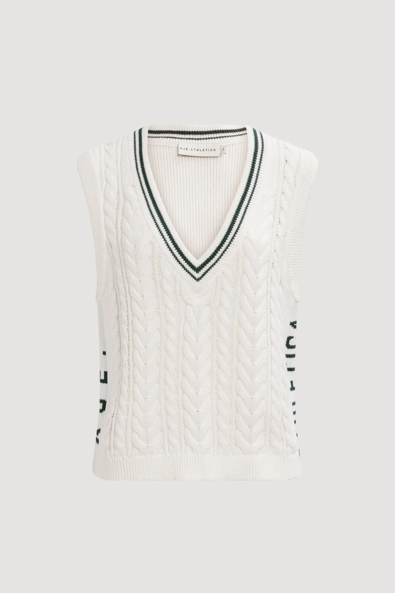 V-Neck Knit Vest 170 sold by Aje product image thumbnail 2