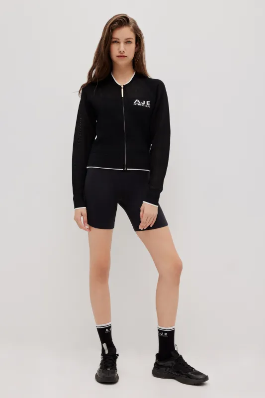 Open Knit Zip Jacket 168 sold by Aje