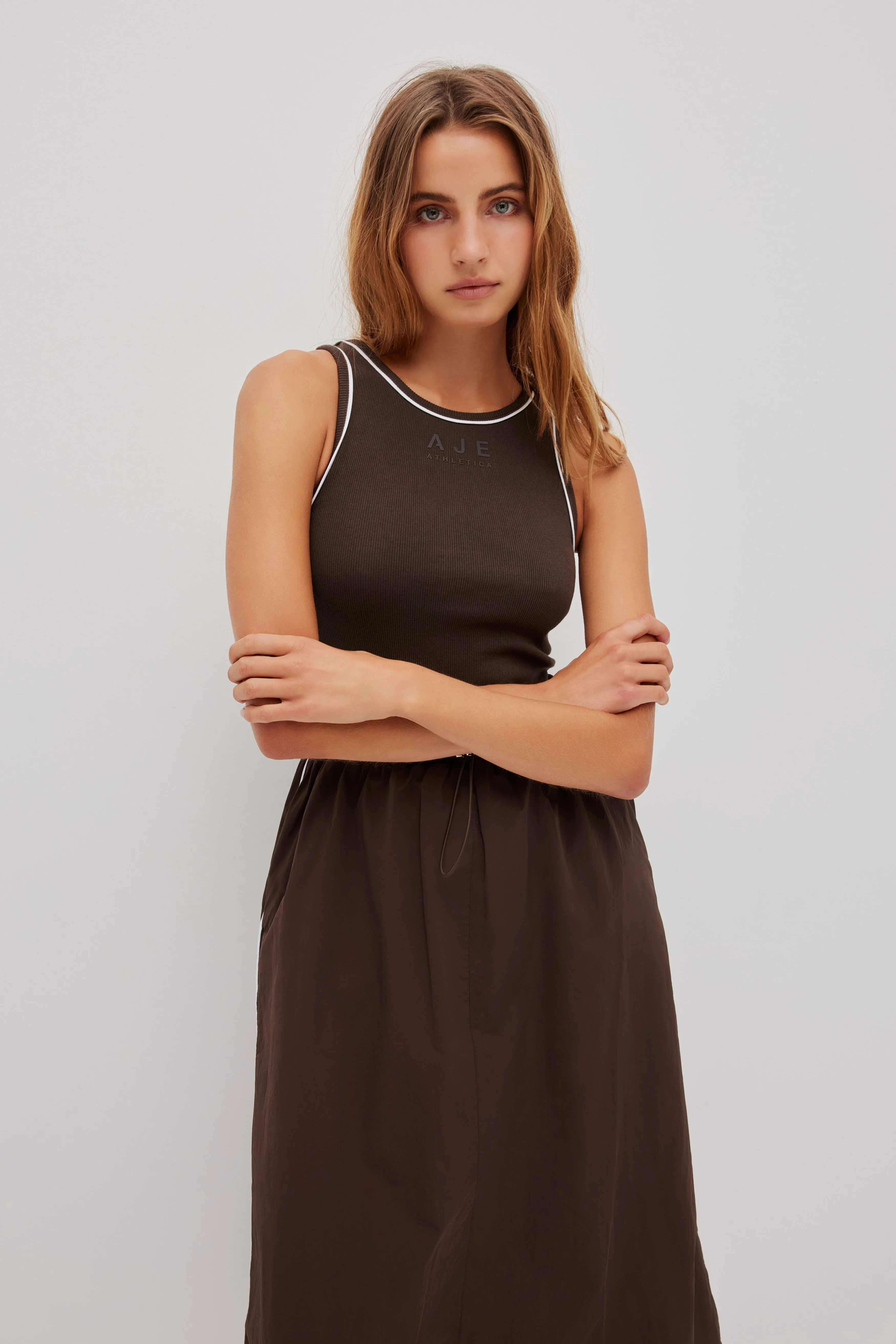 Layered Racerback Dress 827 sold by Aje product image thumbnail 4