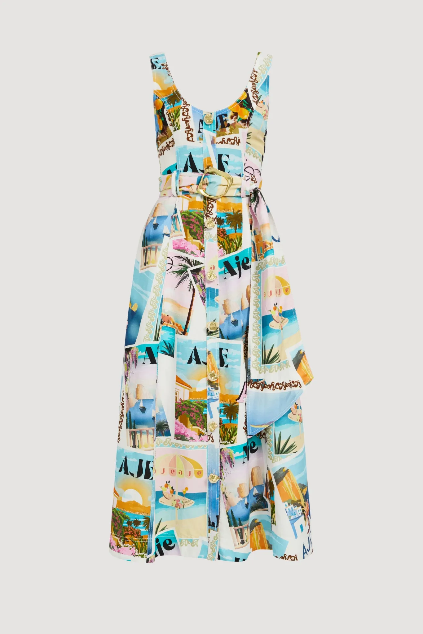Leonie Midi Dress sold by Aje product image thumbnail 2