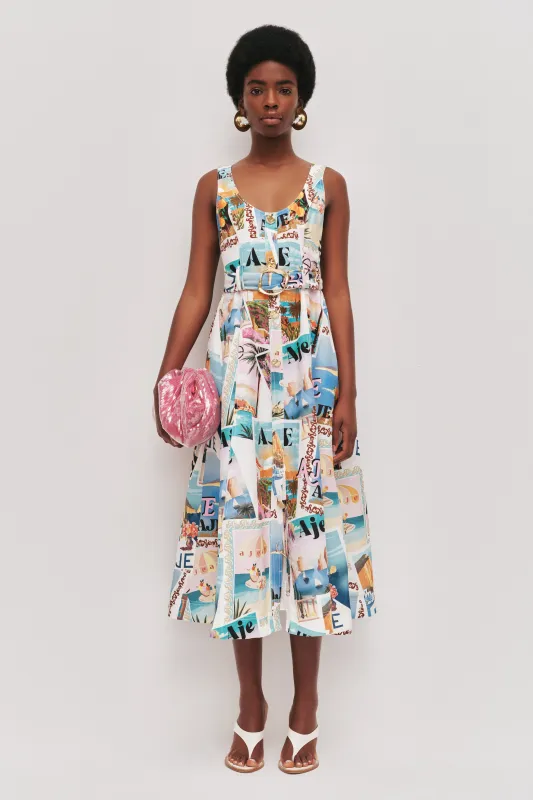 Leonie Midi Dress sold by Aje