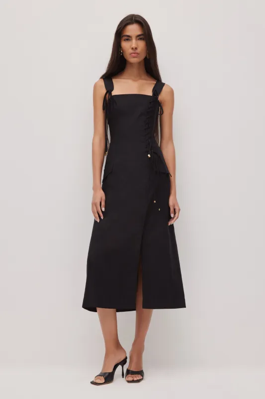 Solene Midi Dress sold by Aje