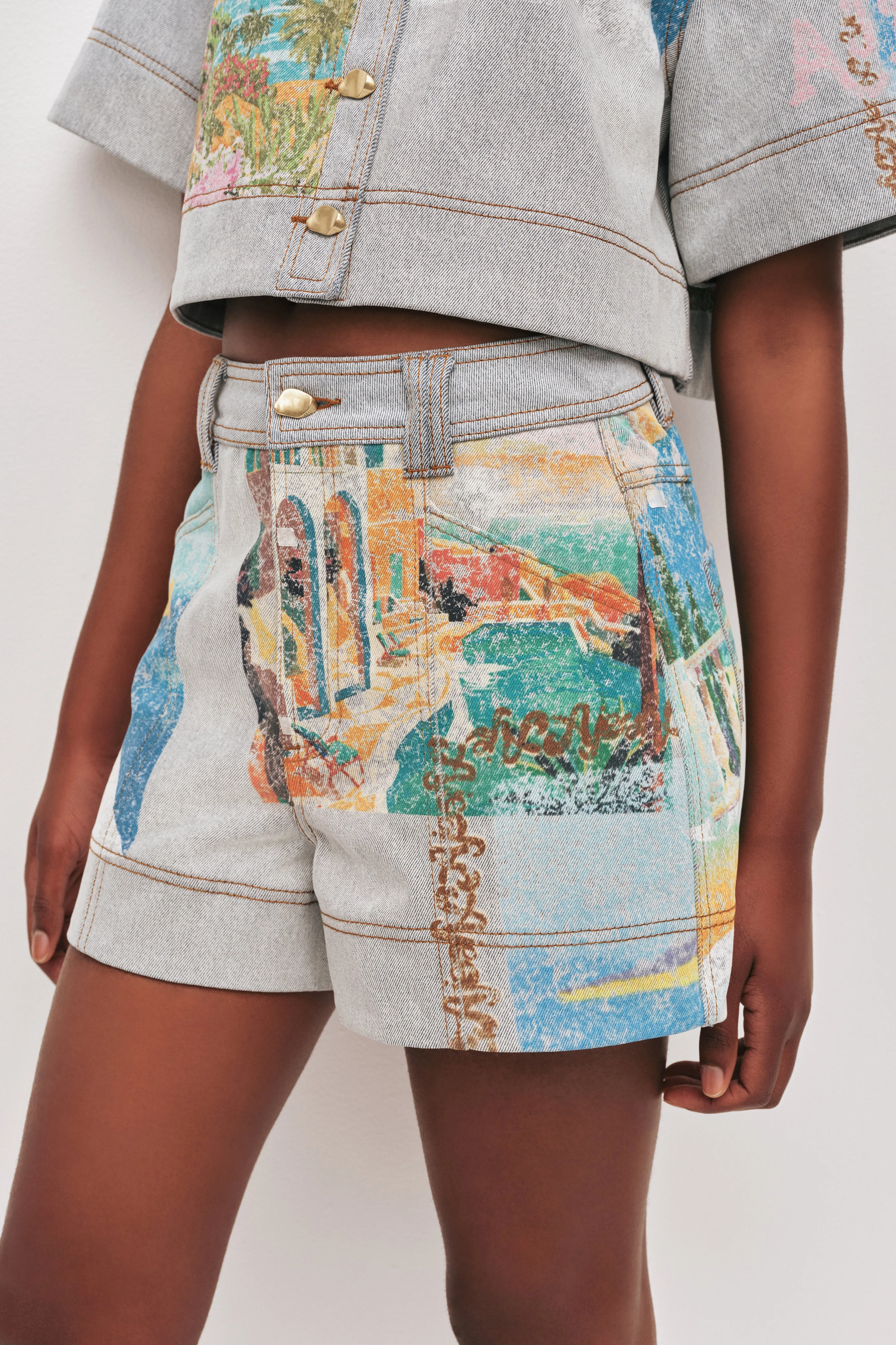 Mae Denim Short sold by Aje product image thumbnail 5