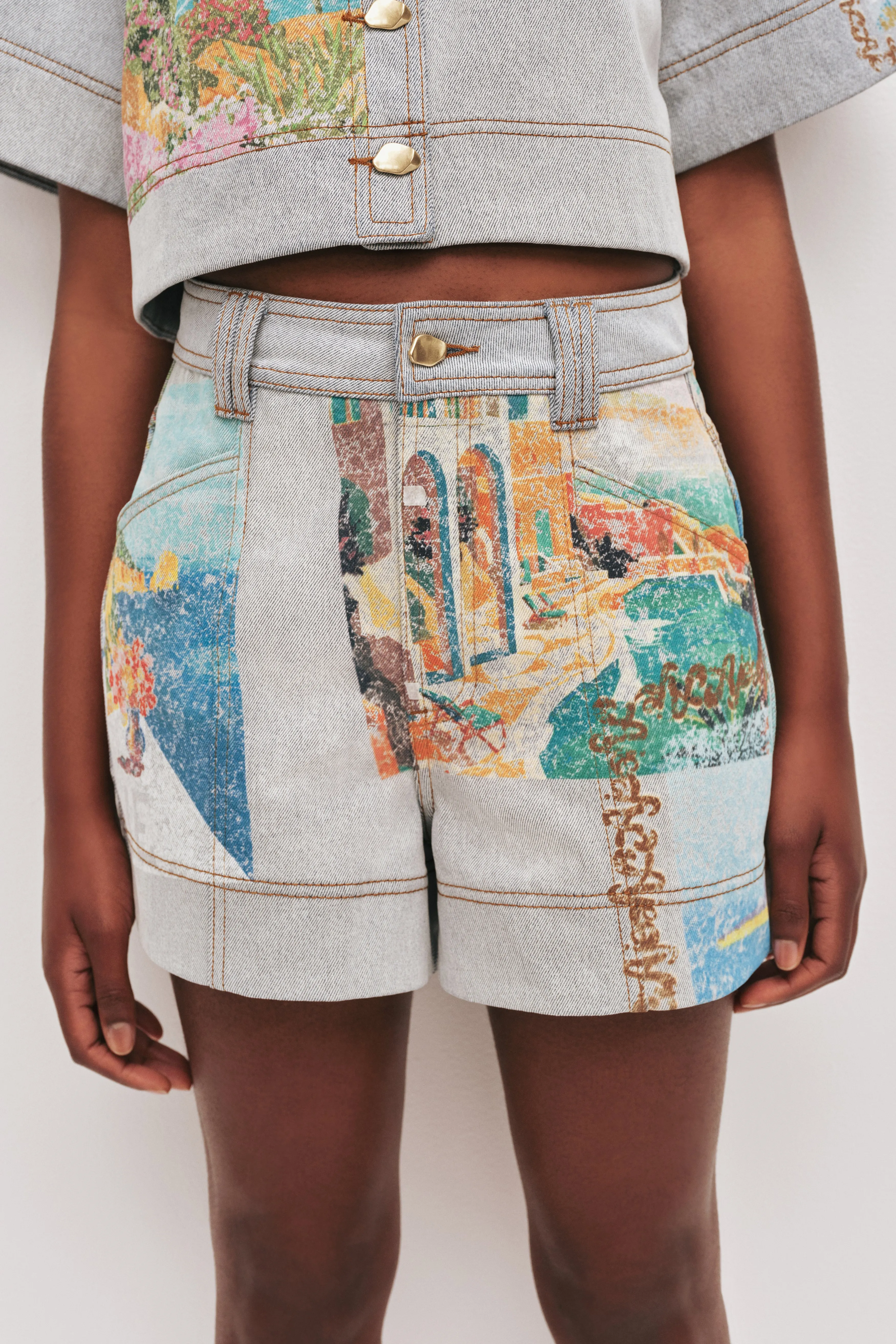 Mae Denim Short sold by Aje product image thumbnail 4