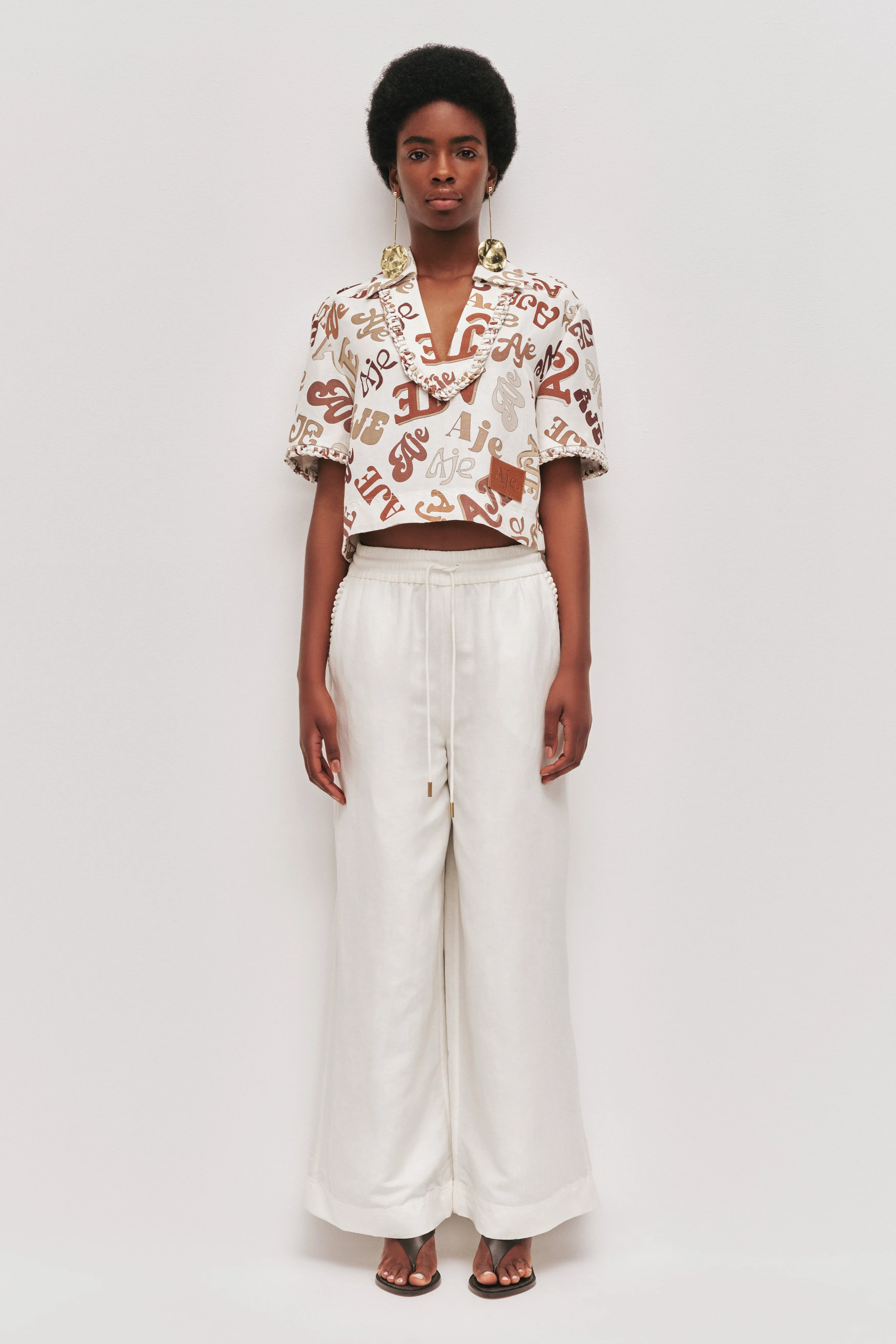 Tropez Crop Shirt sold by Aje product image thumbnail 3