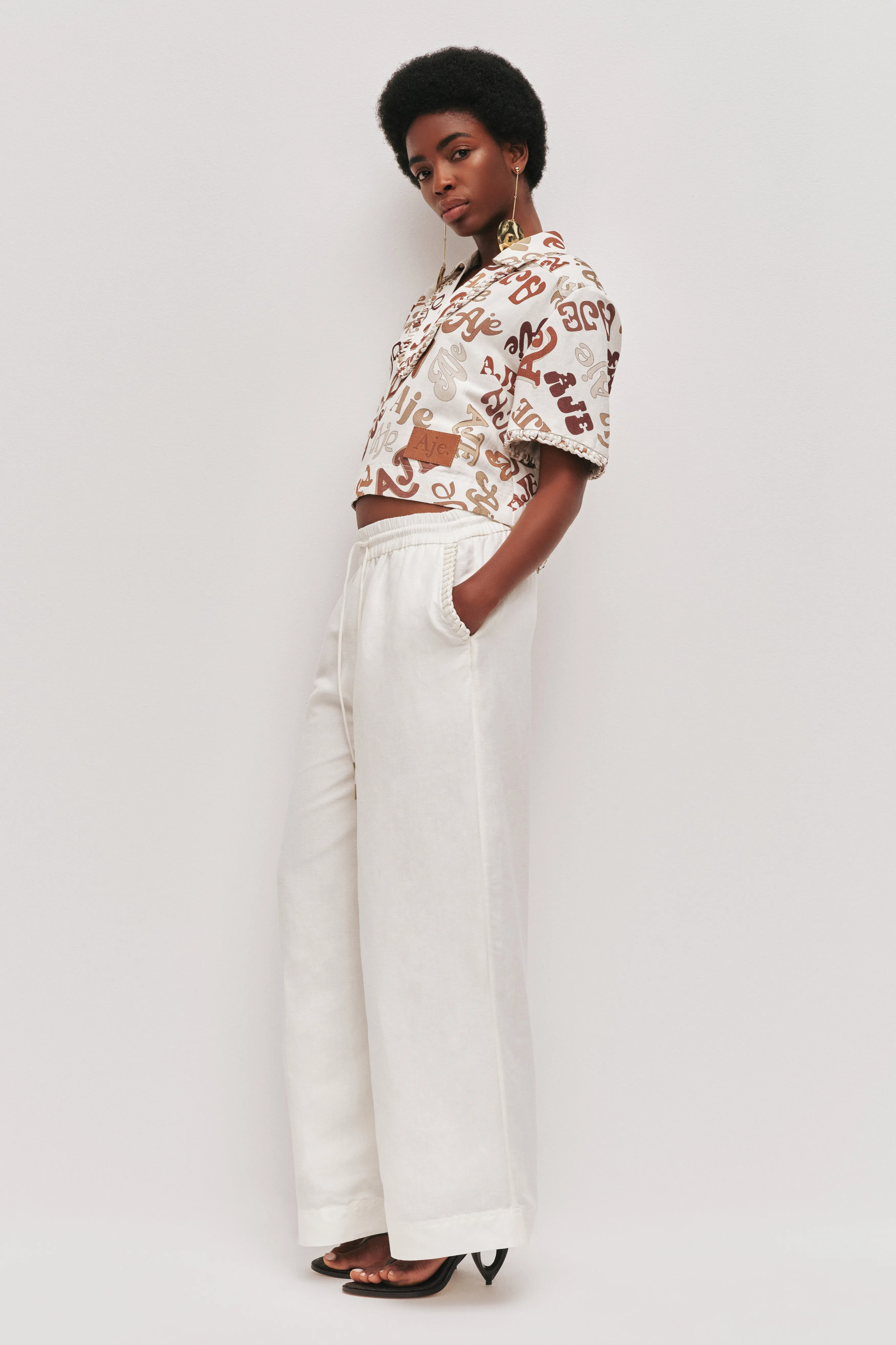 Tropez Crop Shirt sold by Aje product image thumbnail 5