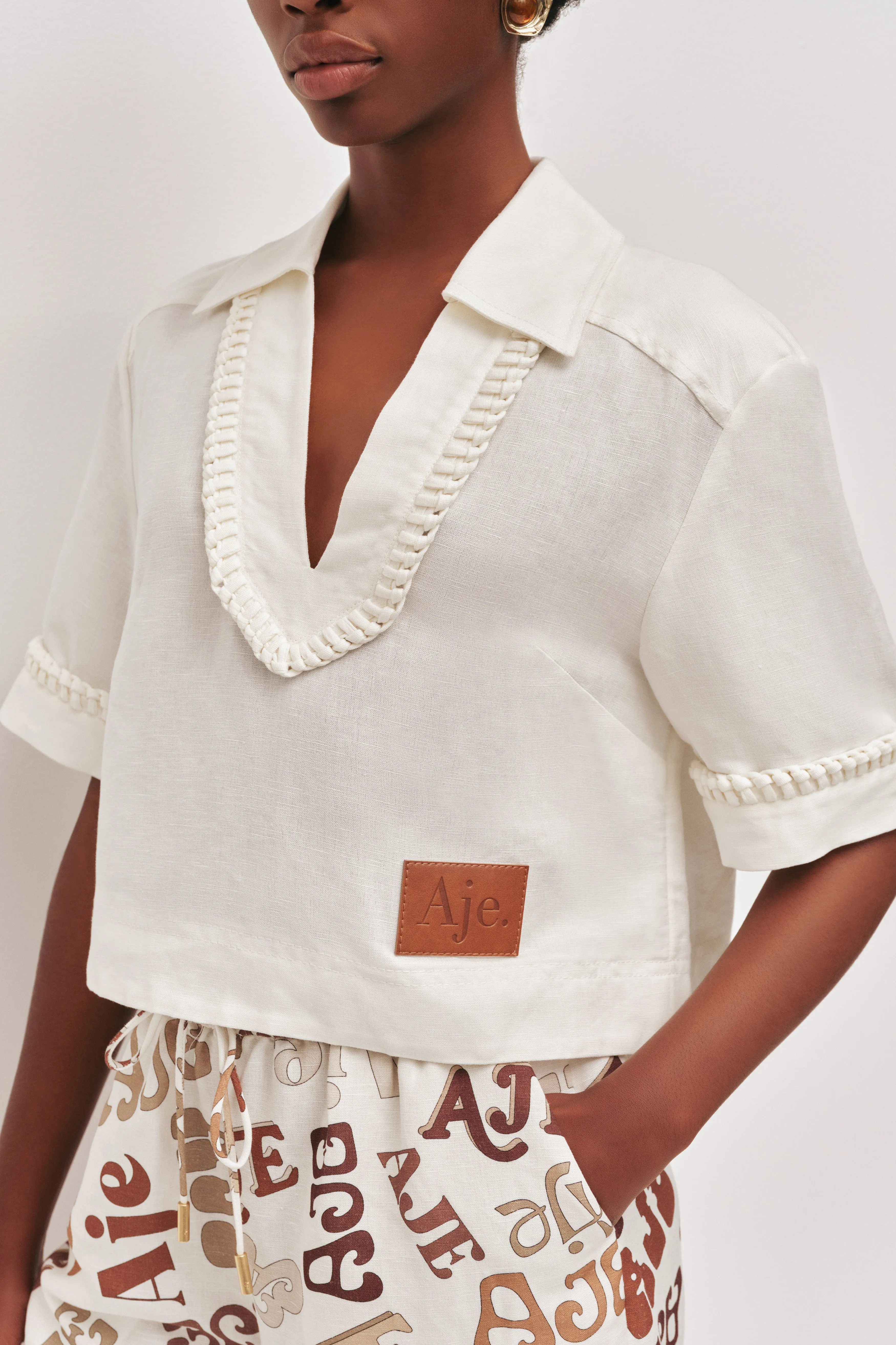 Tropez Shirt sold by Aje product image thumbnail 4