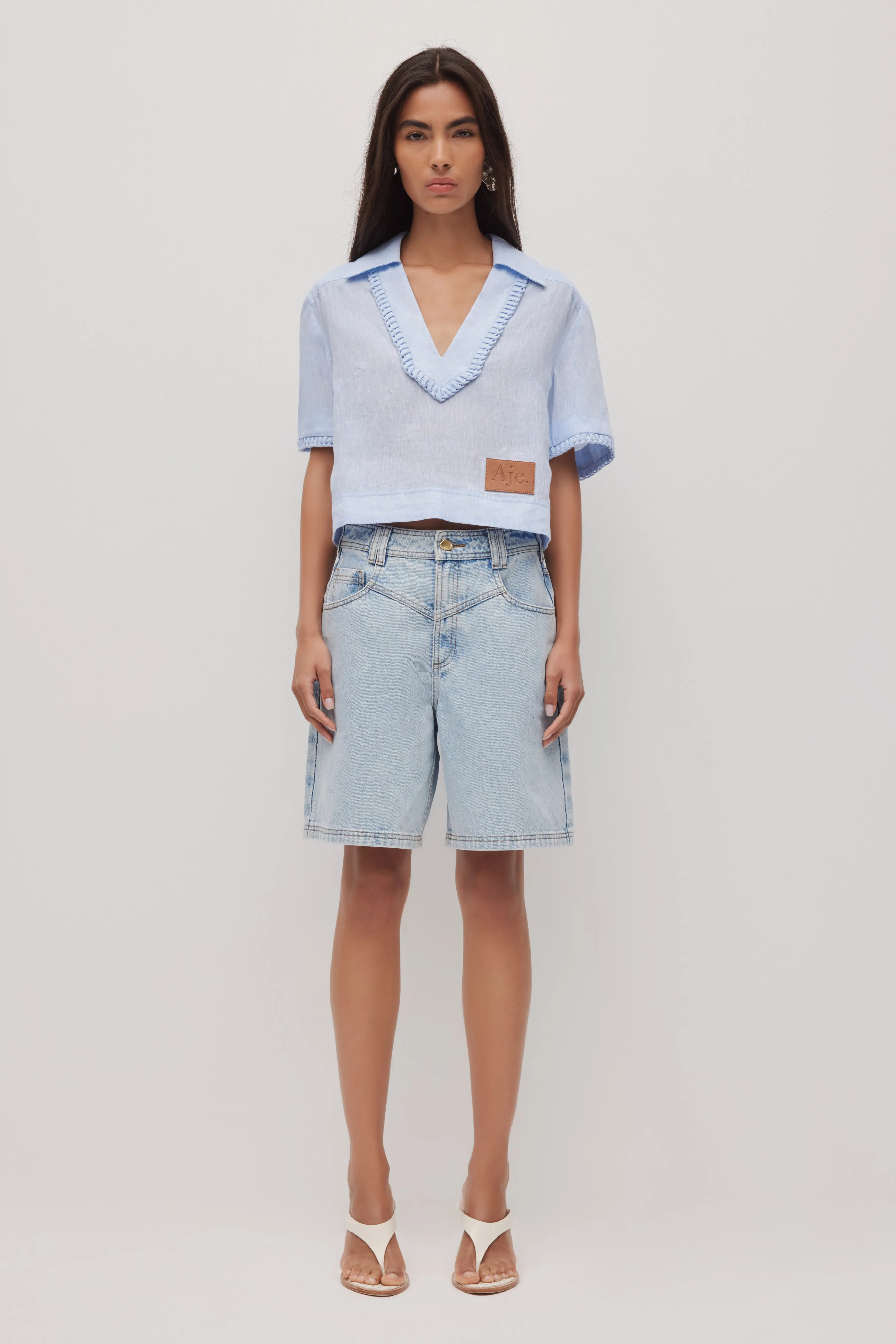 Tropez Shirt sold by Aje